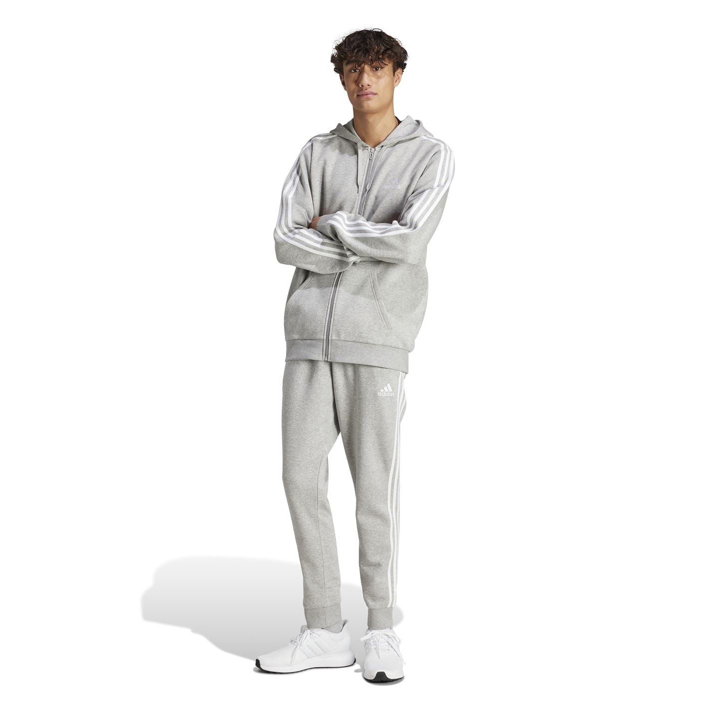 adidas Mens 3s Fleece Tracksuit