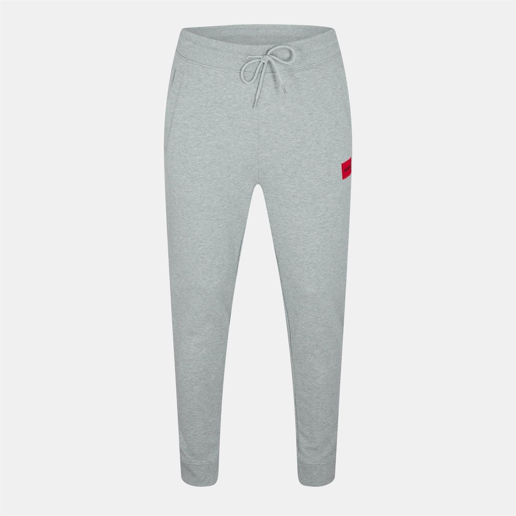Hugo HUGO Doak Closed Hem Jogging Bottoms with Logo Detail