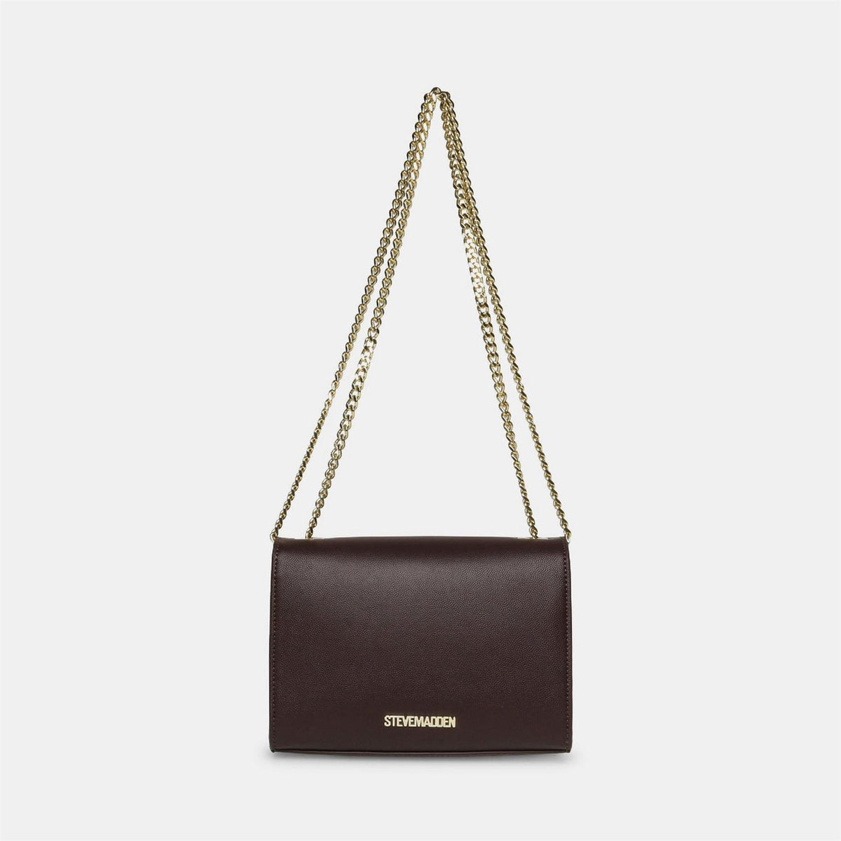 Steve Madden Bramone Cross Body Bag with Chain and Gold Hardware