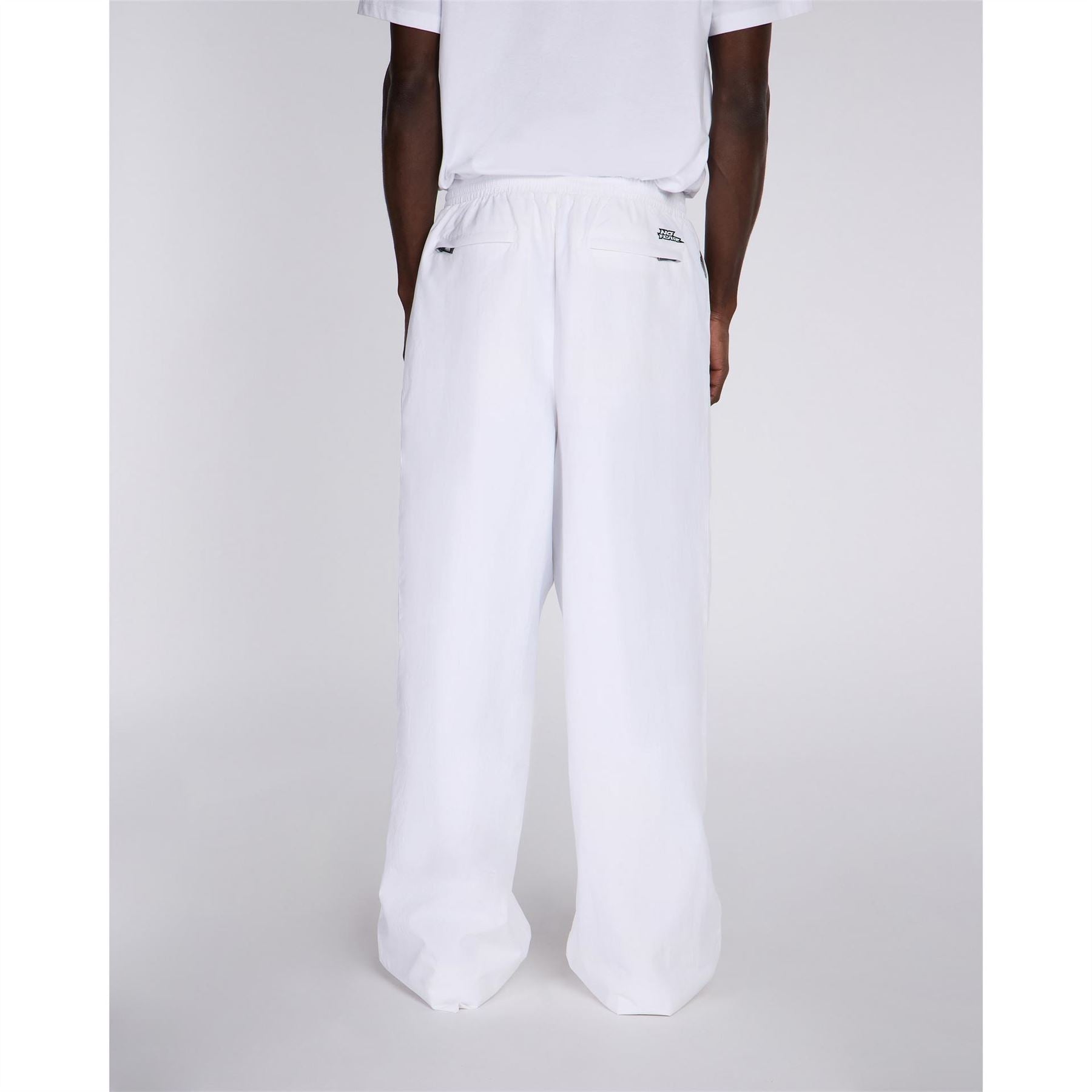 No Fear Solid Patterned Straight Track Pants
