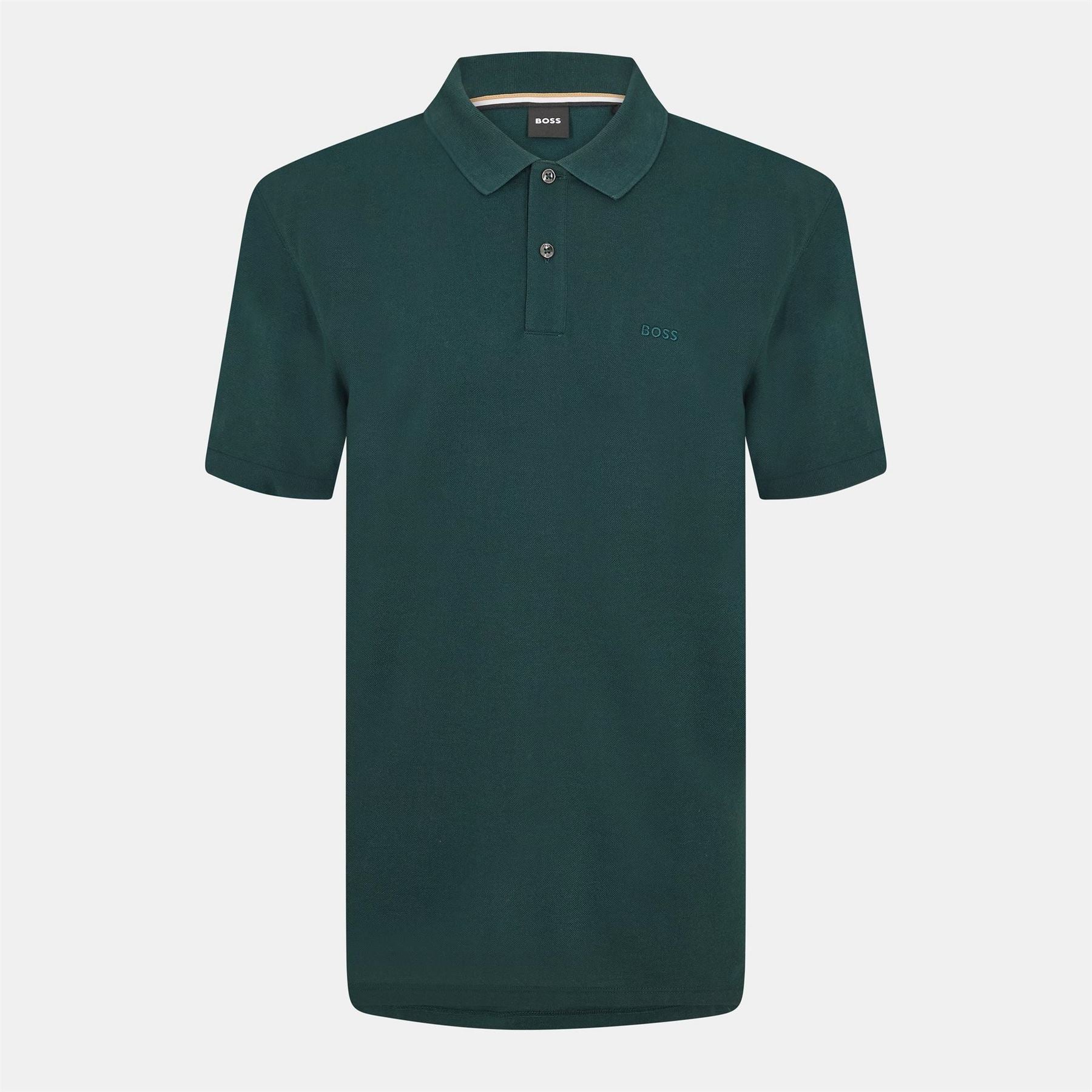 Boss BOSS BLACK Pallas Polo Iconic Logo Embroidered Shirt