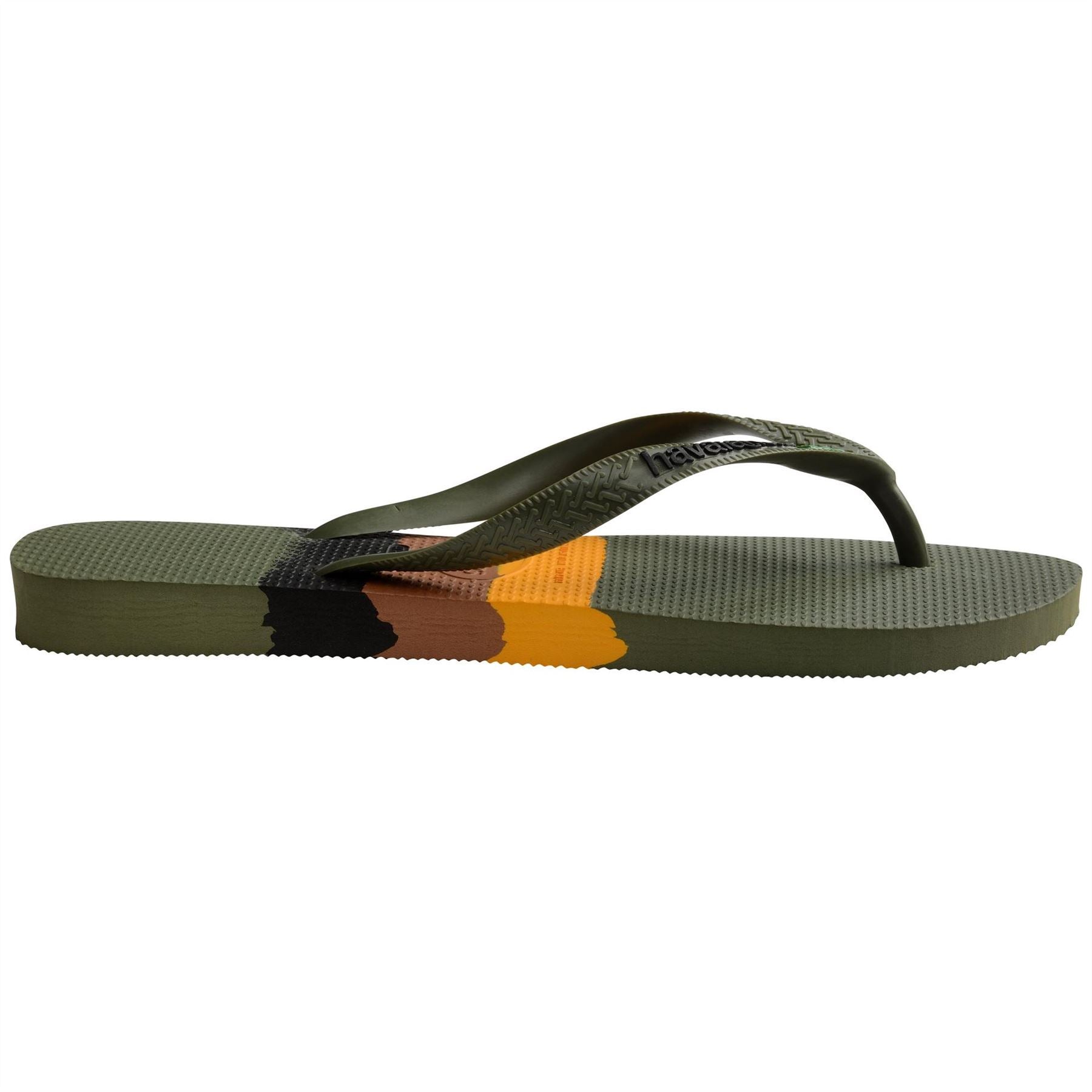 Havaianas Womens Hav. Brasil Tech Green 35 36 Flip Flops