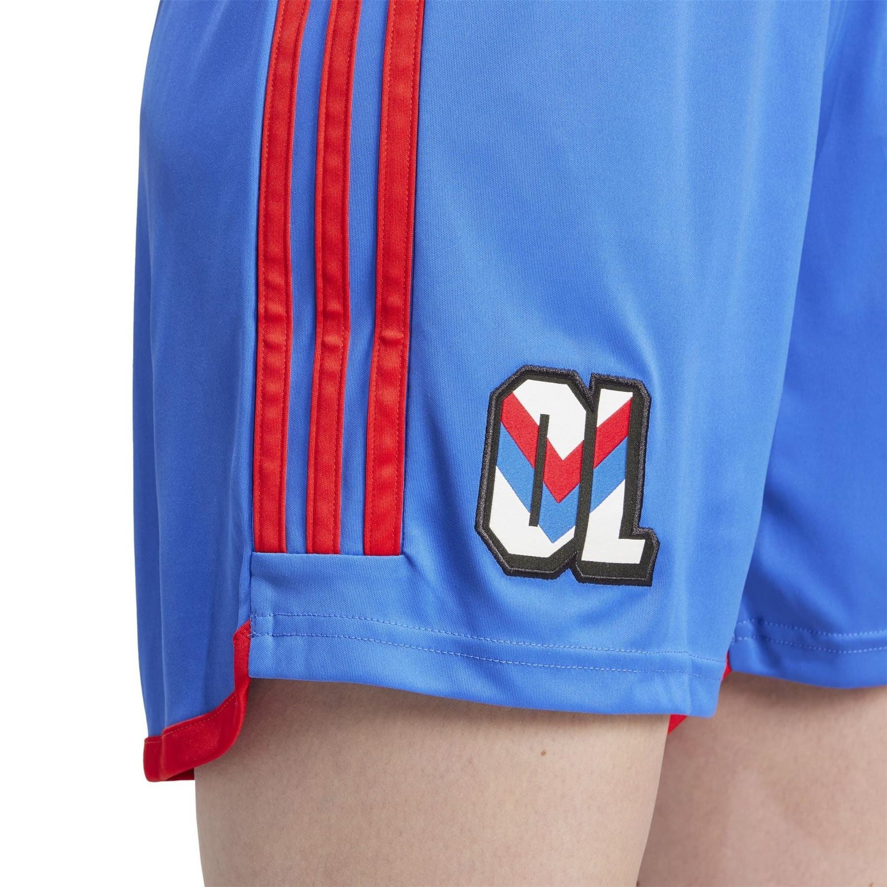 adidas Womens Olympique Lyonnais 2023 2024 Away Shorts