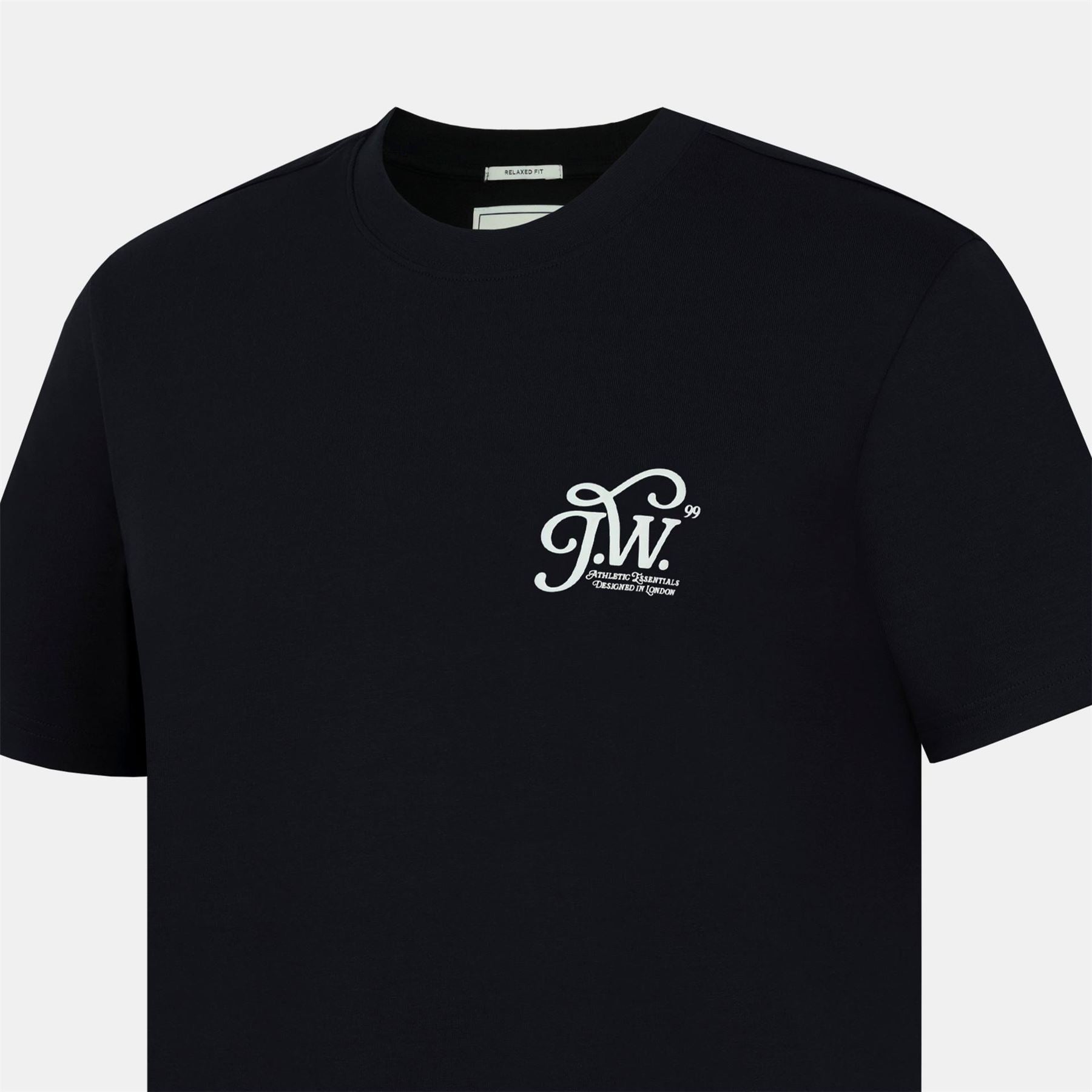 Jack Wills Script Cotton Short Sleeve Crew Neck Oversized T-Shirt