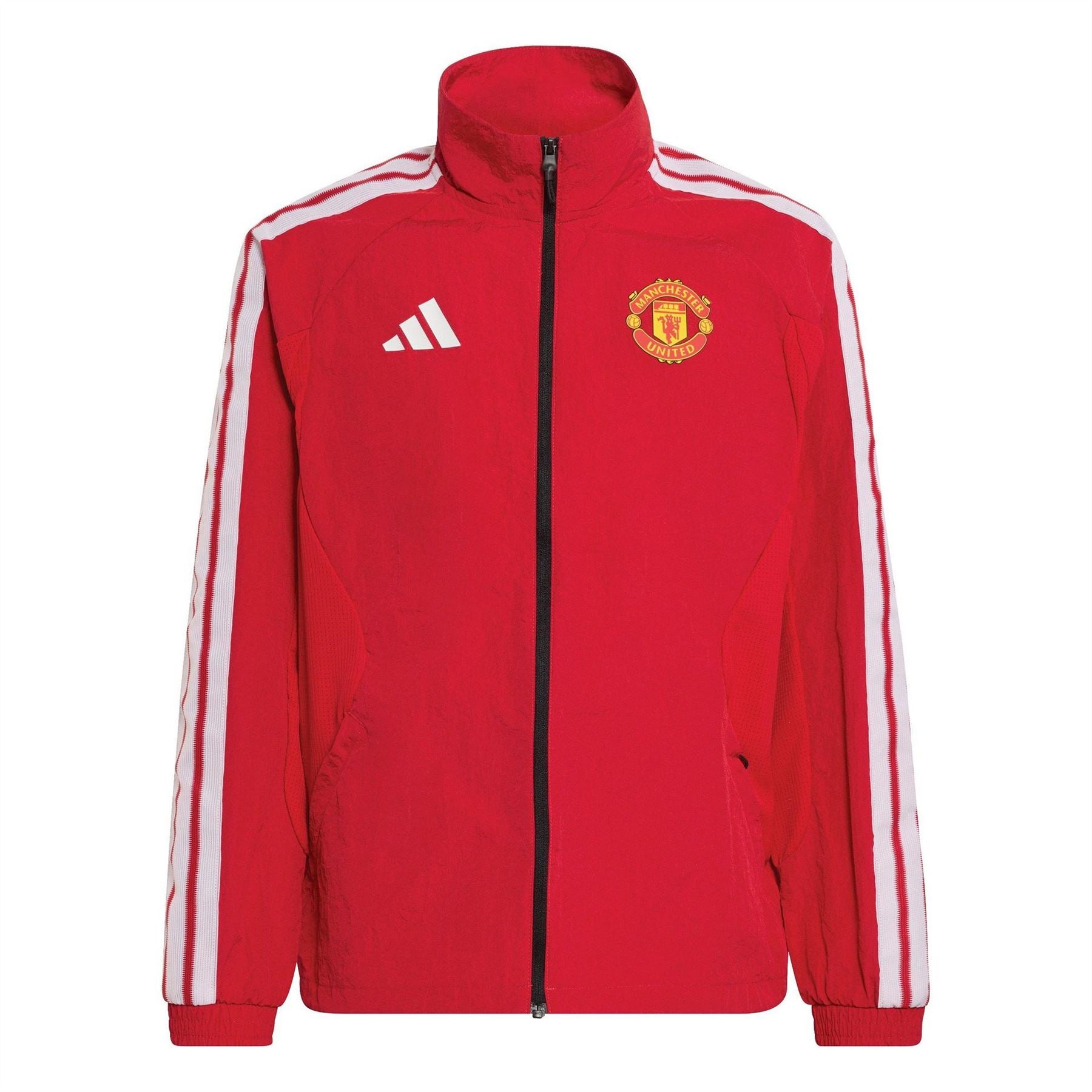adidas Manchester United Licensed Pre Match Tracksuit Top 2026 2027