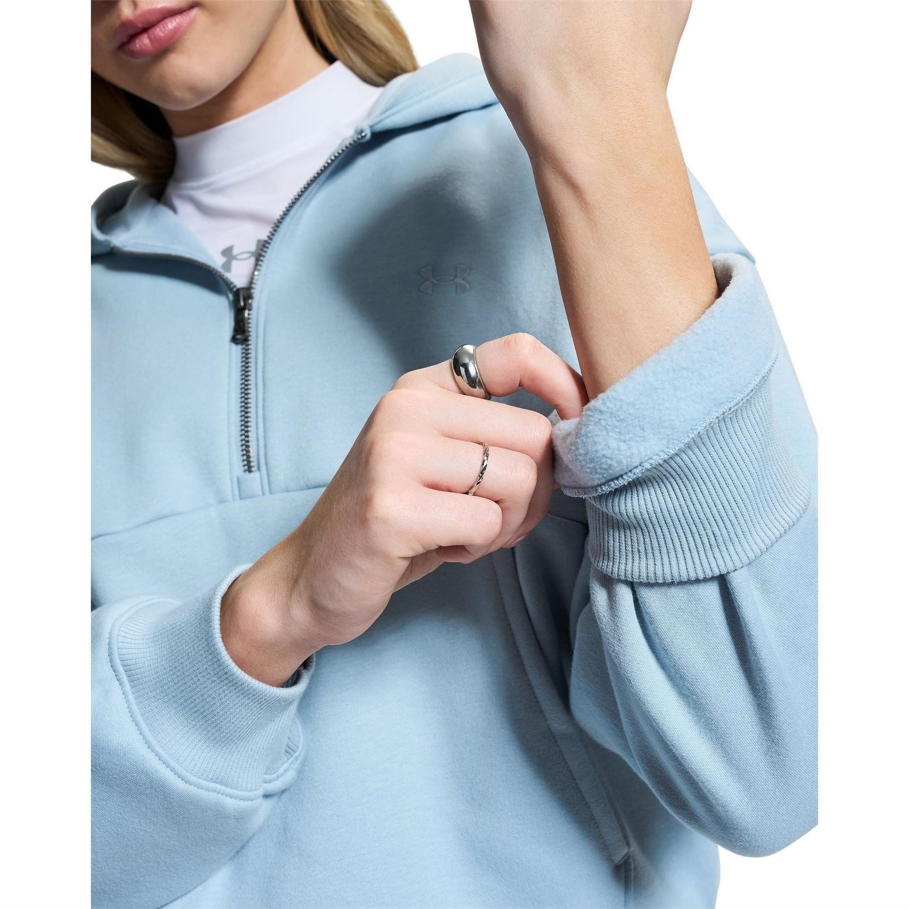 Under Armour Icon Fleece Half Zip Hoodie