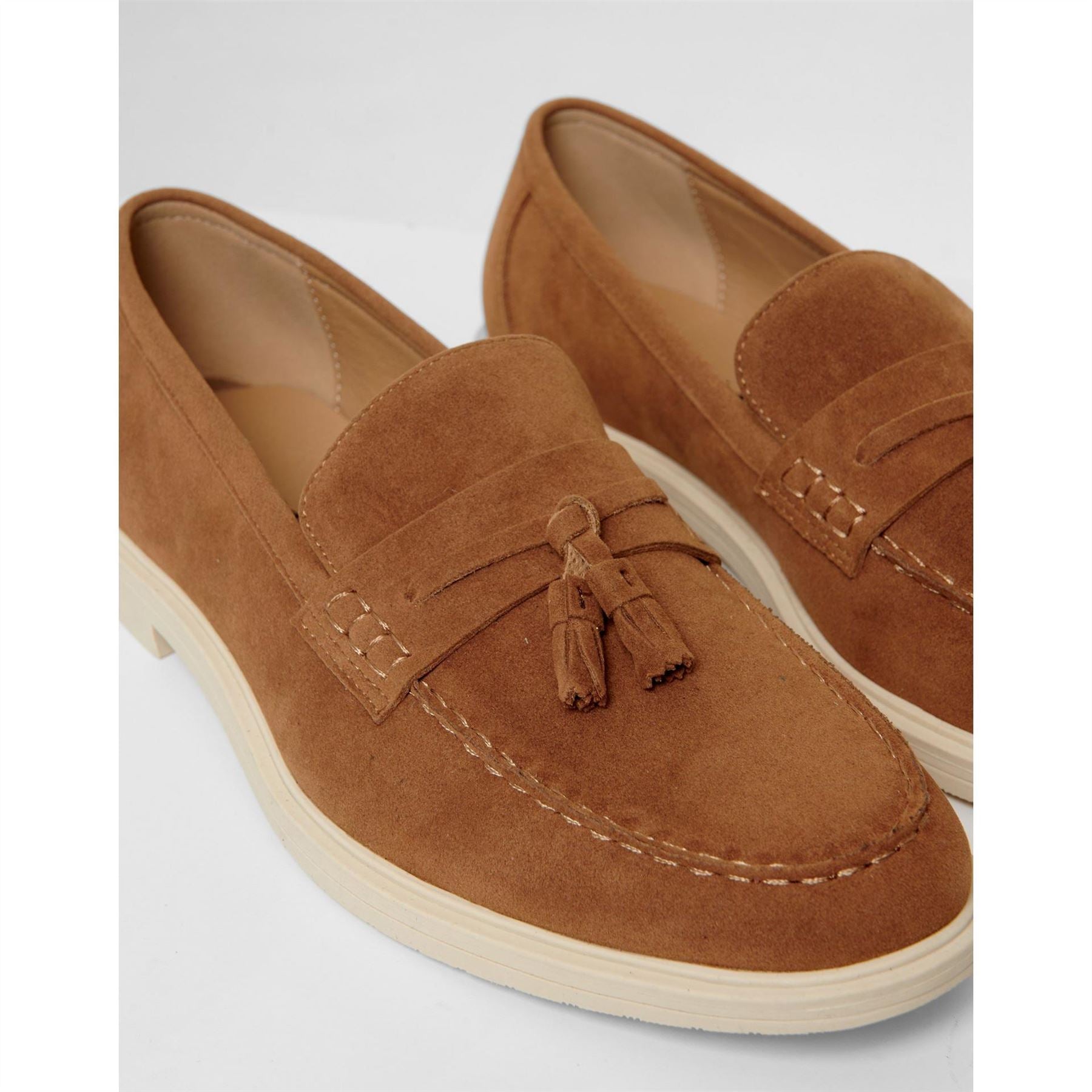 Threadbare Alistair Venetian Loafers with Moc Toe