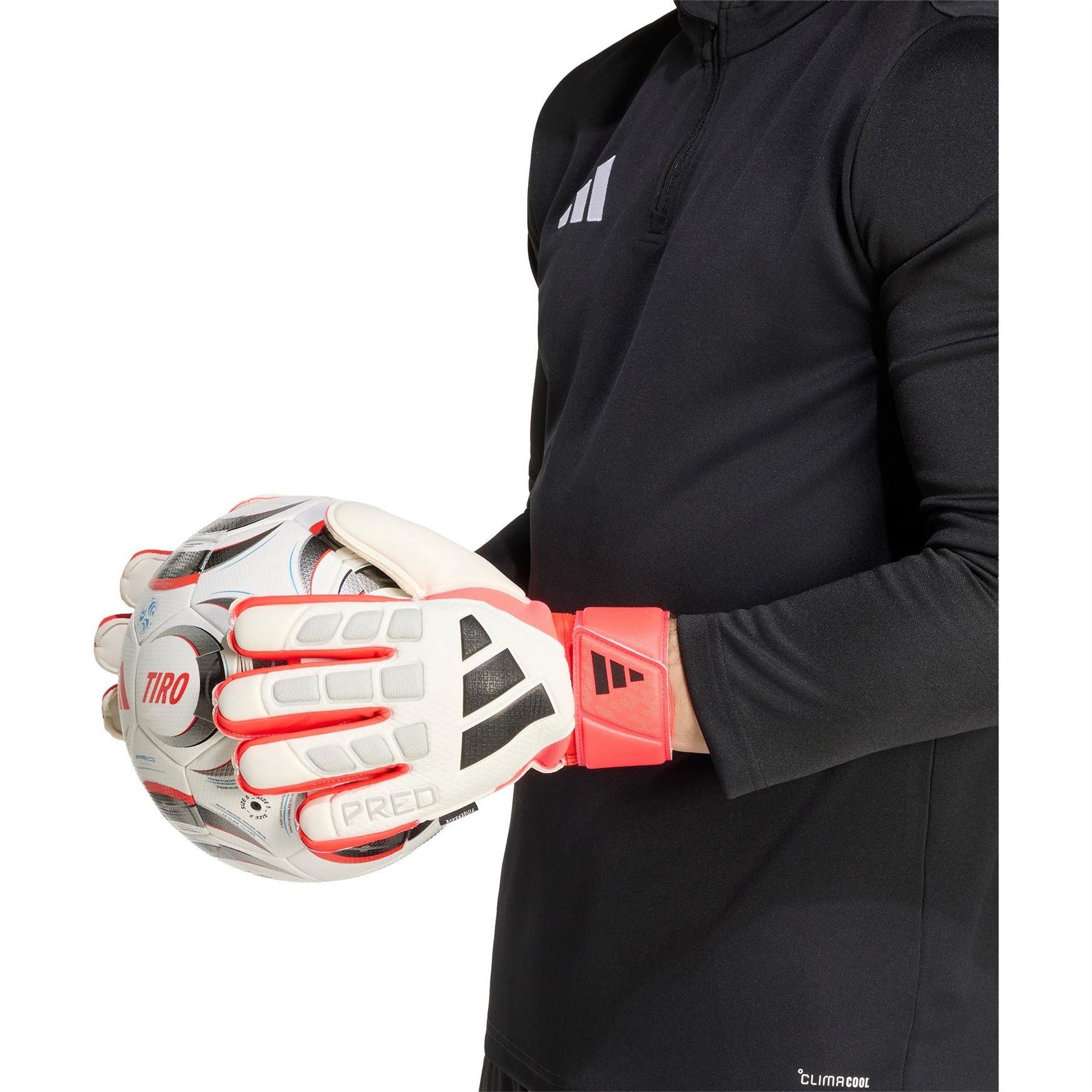 adidas Predator Match Fingersave Goalkeeper Gloves Adults