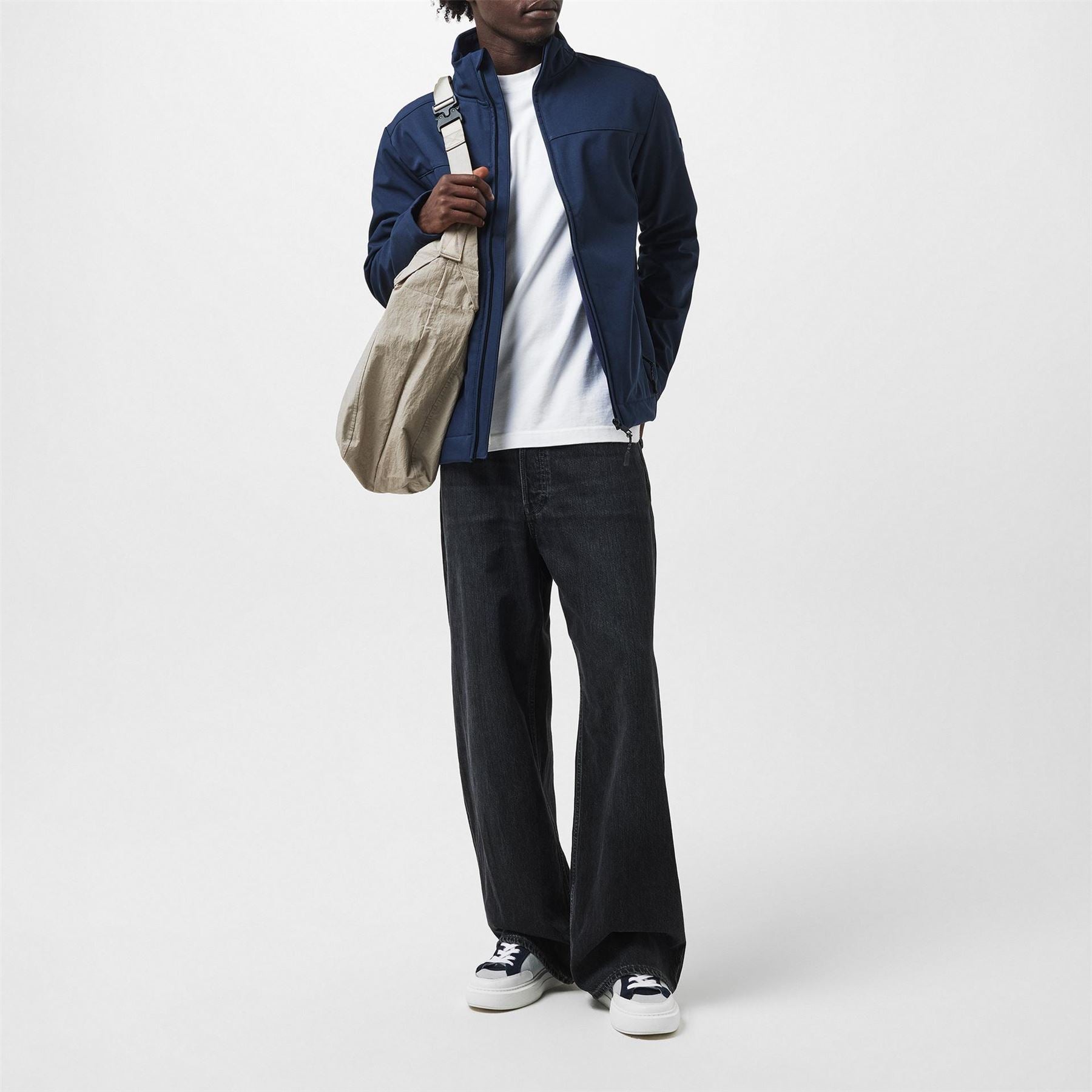 Threadbare Jester High Neck Regular Fit Rain Jacket