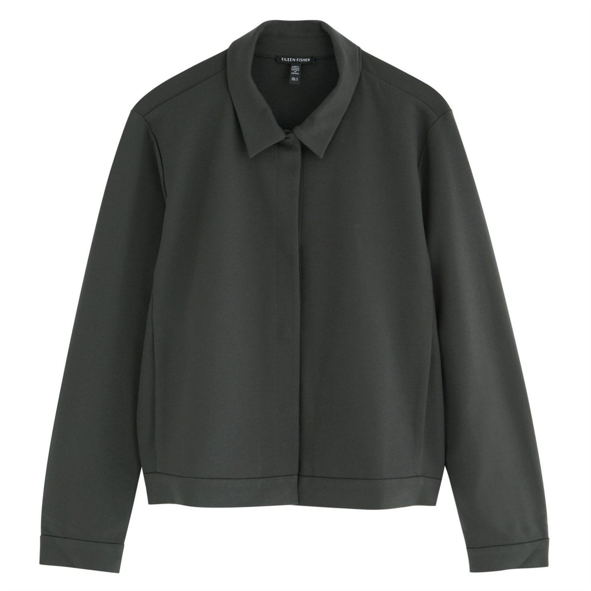Eileen Fisher Classic Collar Short Jacket