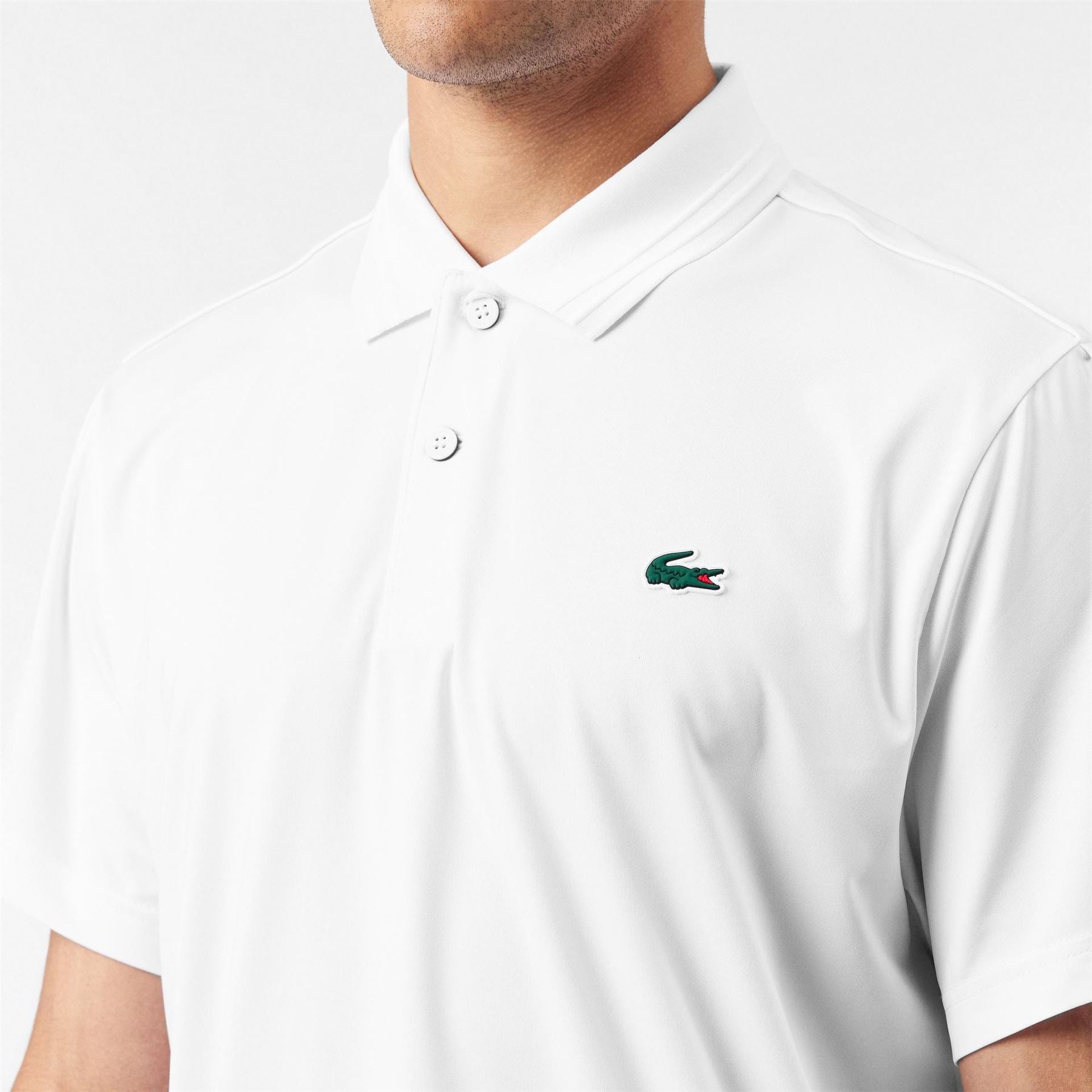 Lacoste Regular Fit Crocodile Print Polo Shirt