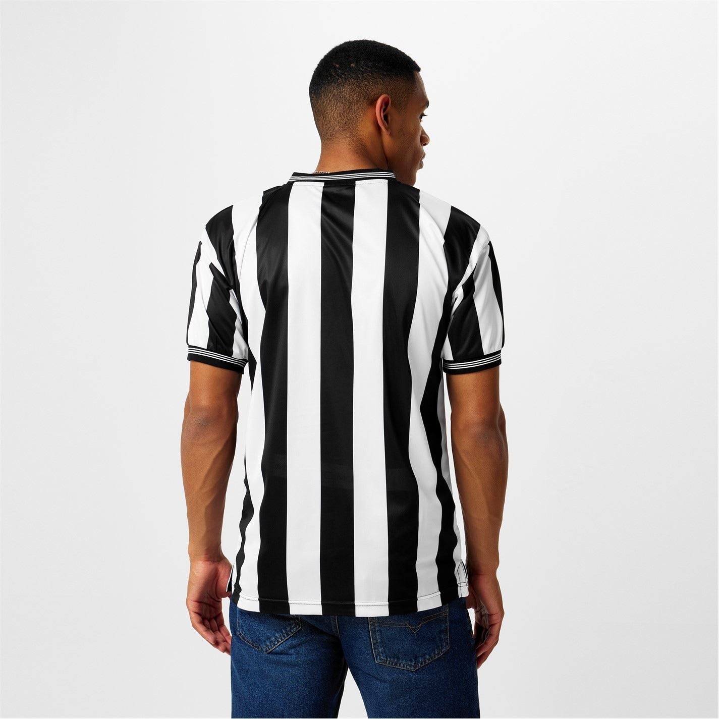 Score Draw Newcastle United 84 Home Shirt Adults