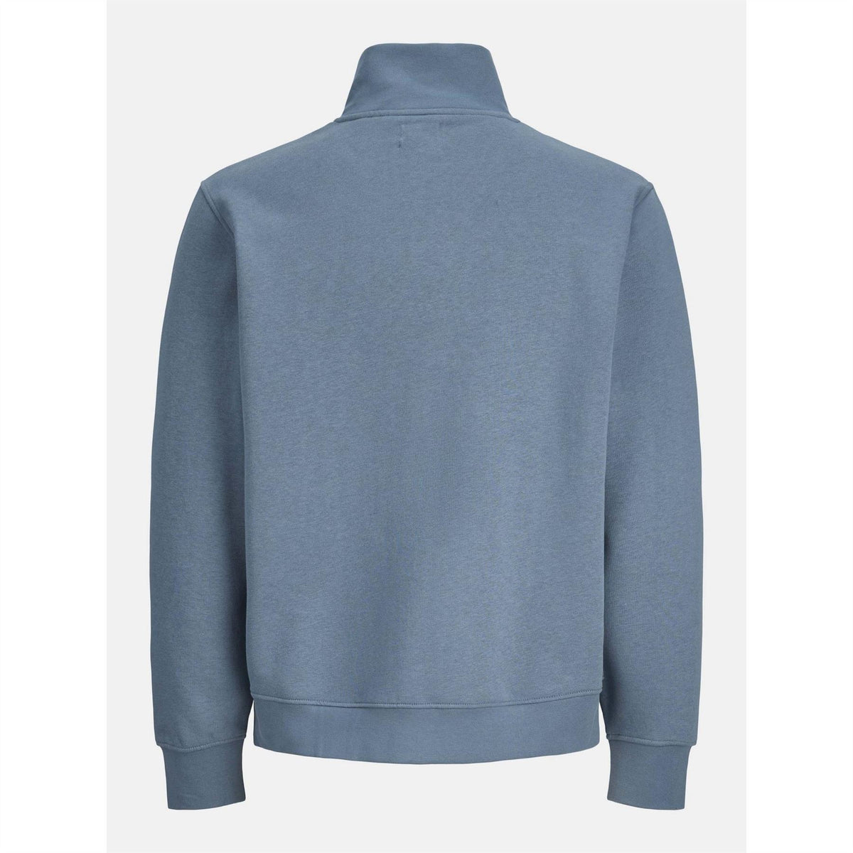 Jack and Jones Jjesoho Sweatshirt Quarter Zip Cotton Fleece Top