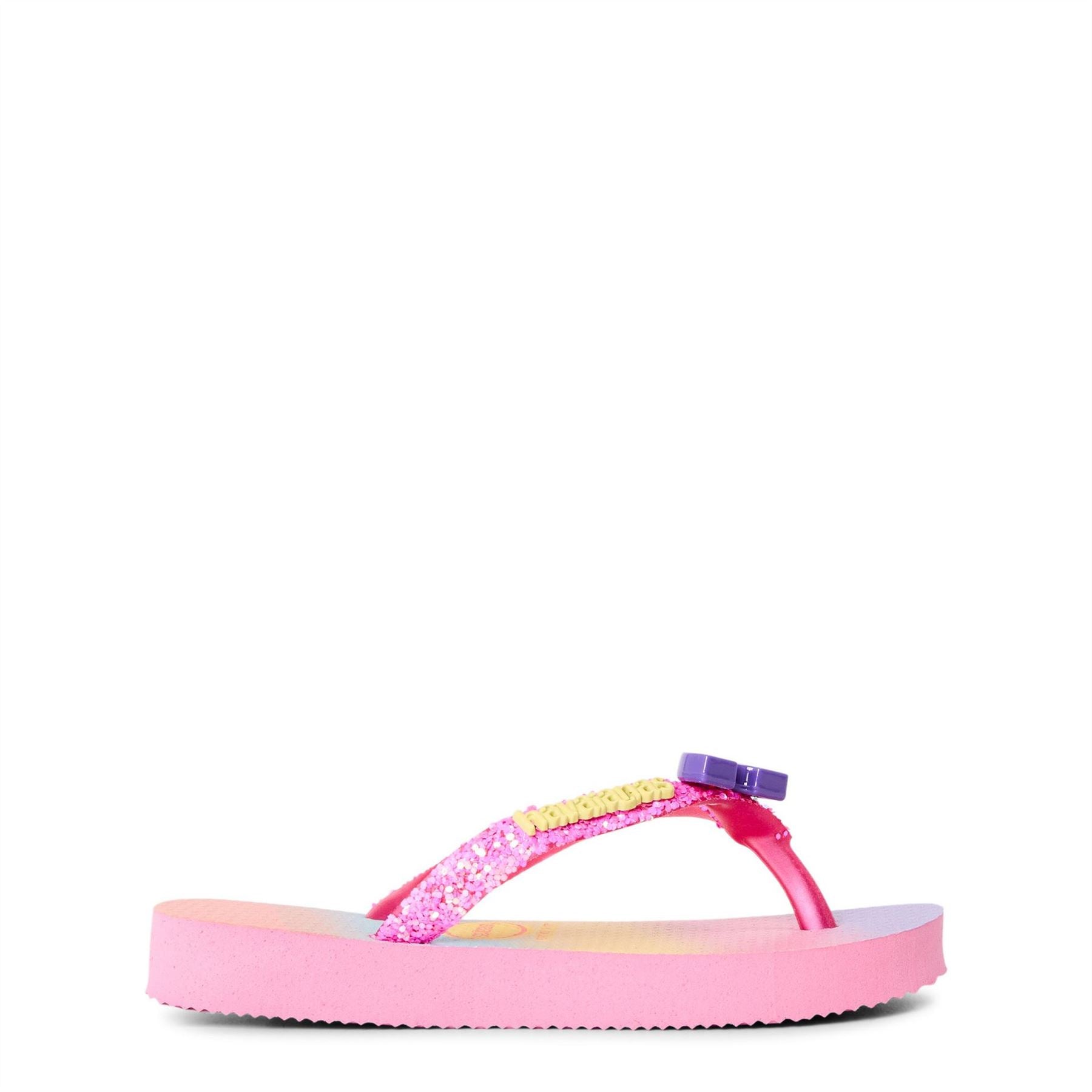 Havaianas Kids Slim Glitter Pink Flip Flops