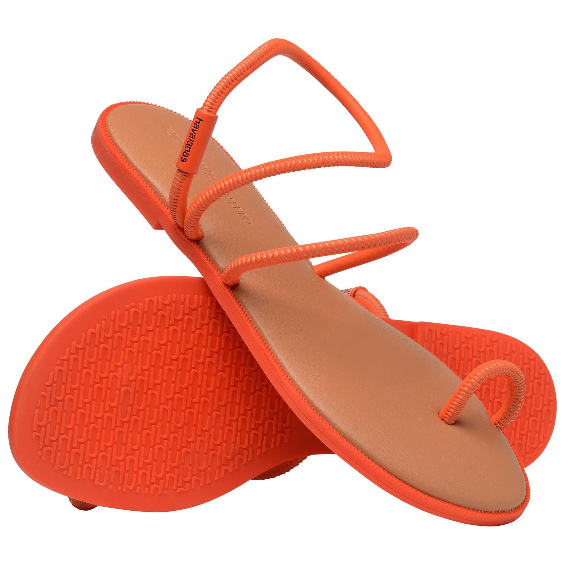 Havaianas Solid Patterned Toe Post Flat Sandals