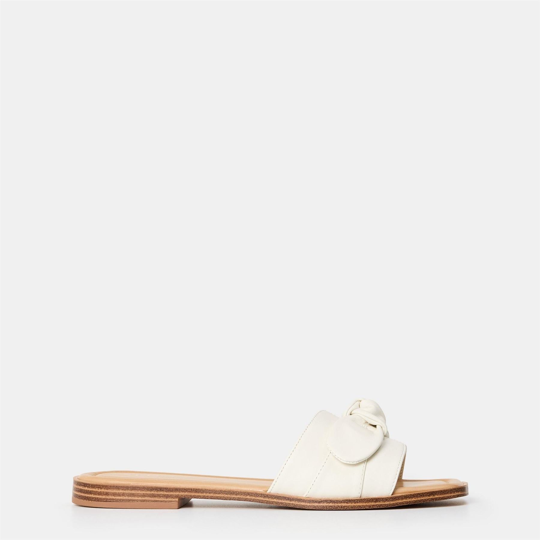 Aldo Open Toe Flat Heel Slide Sandals