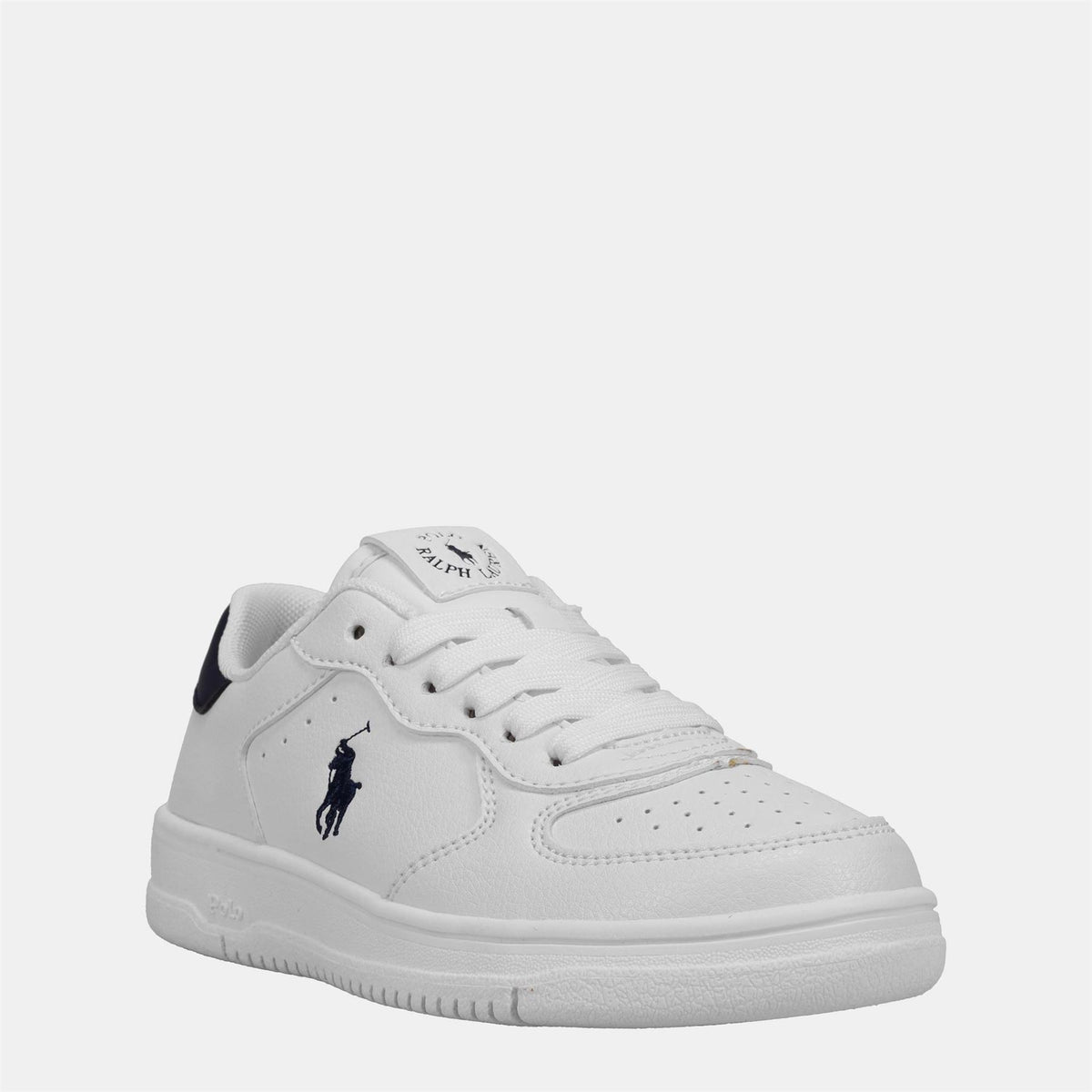 Polo Ralph Lauren Junior Court Flat Heel Trainers
