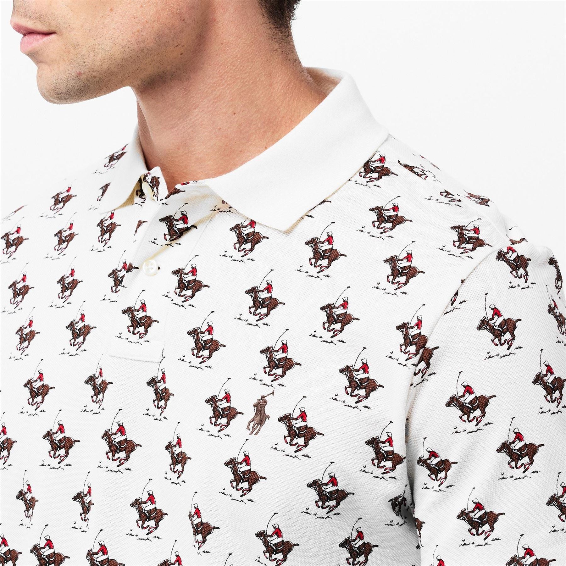 Polo Ralph Lauren Horse Short Sleeve Polo Shirt