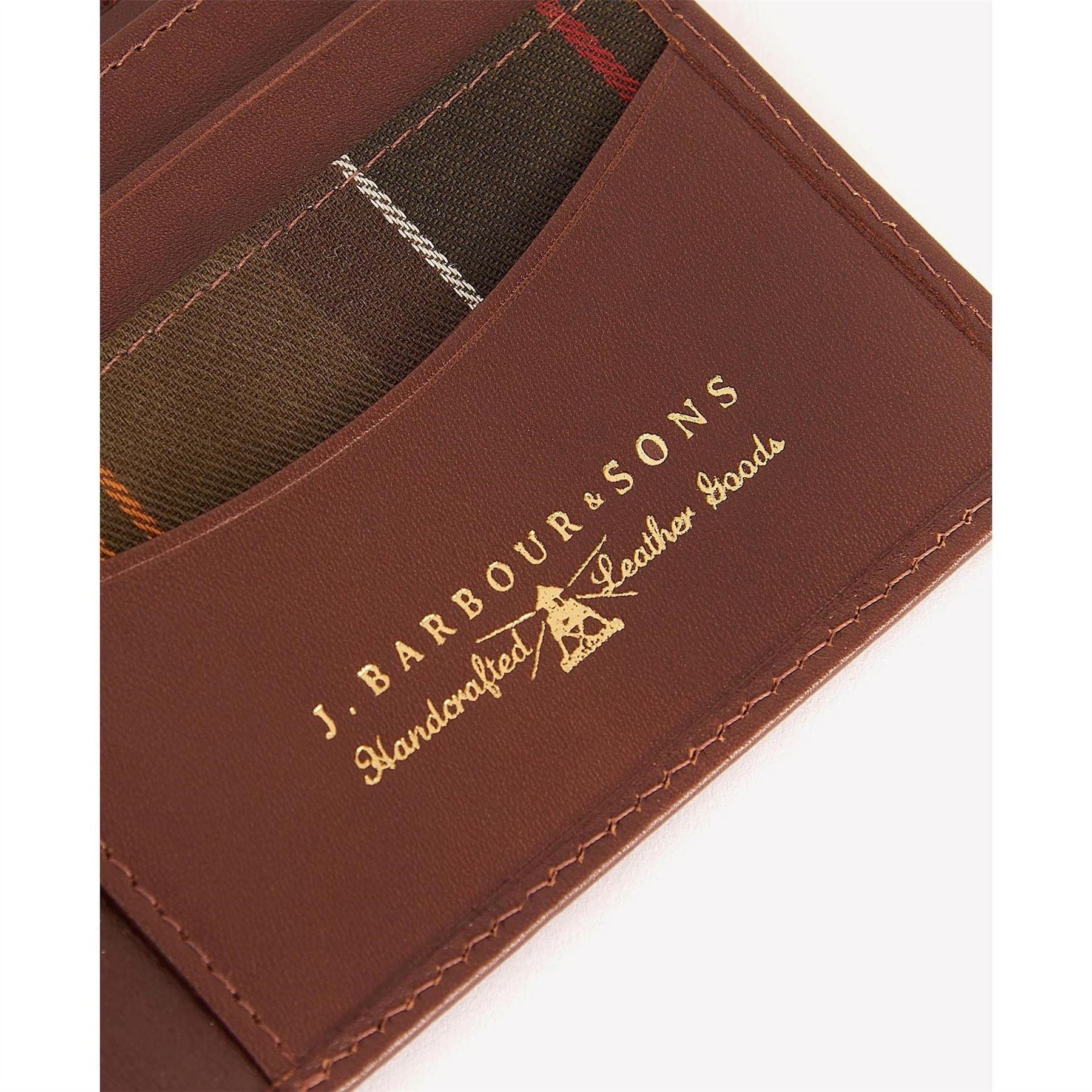Barbour Leather Billfold Wallet