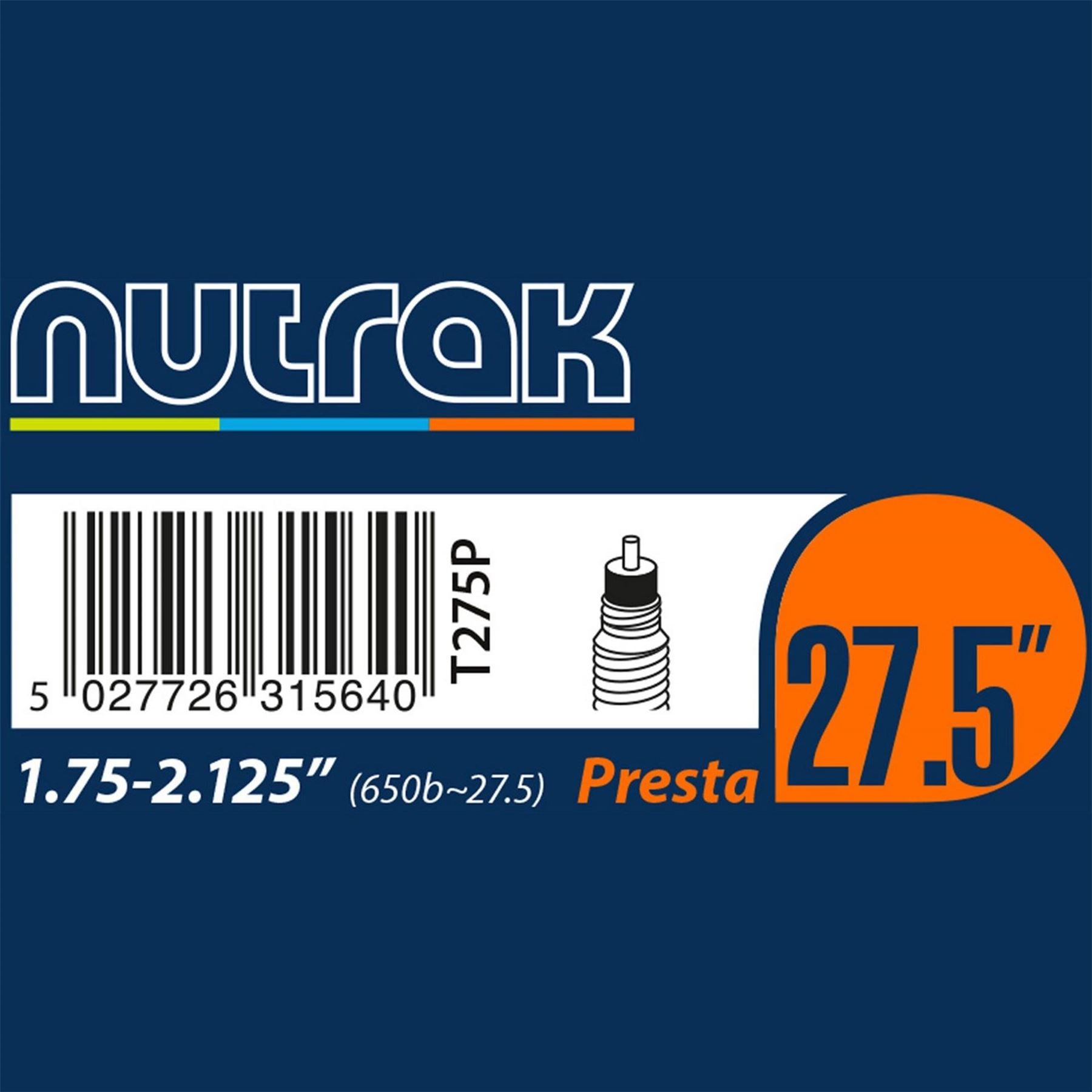 Nutrak X 1.75 2.1 Presta Valve Inner Tube
