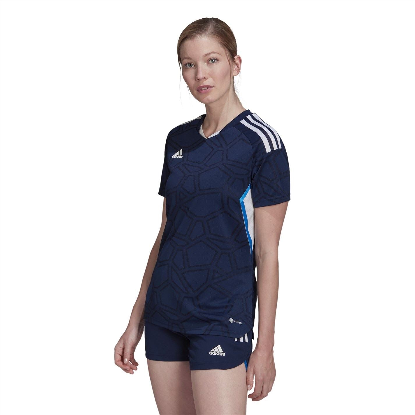adidas Waist Length Crew Neck Athletic Top