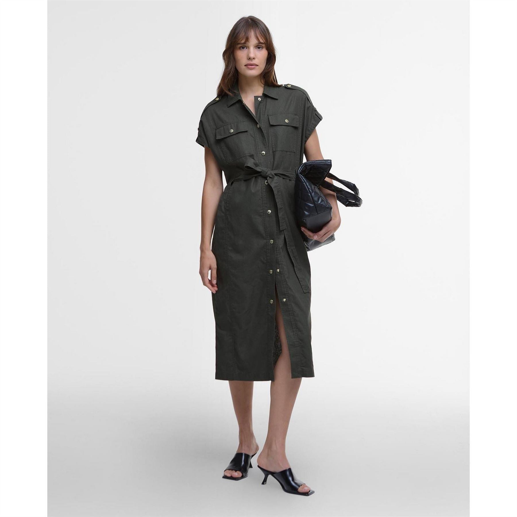 Barbour International Midi Dress