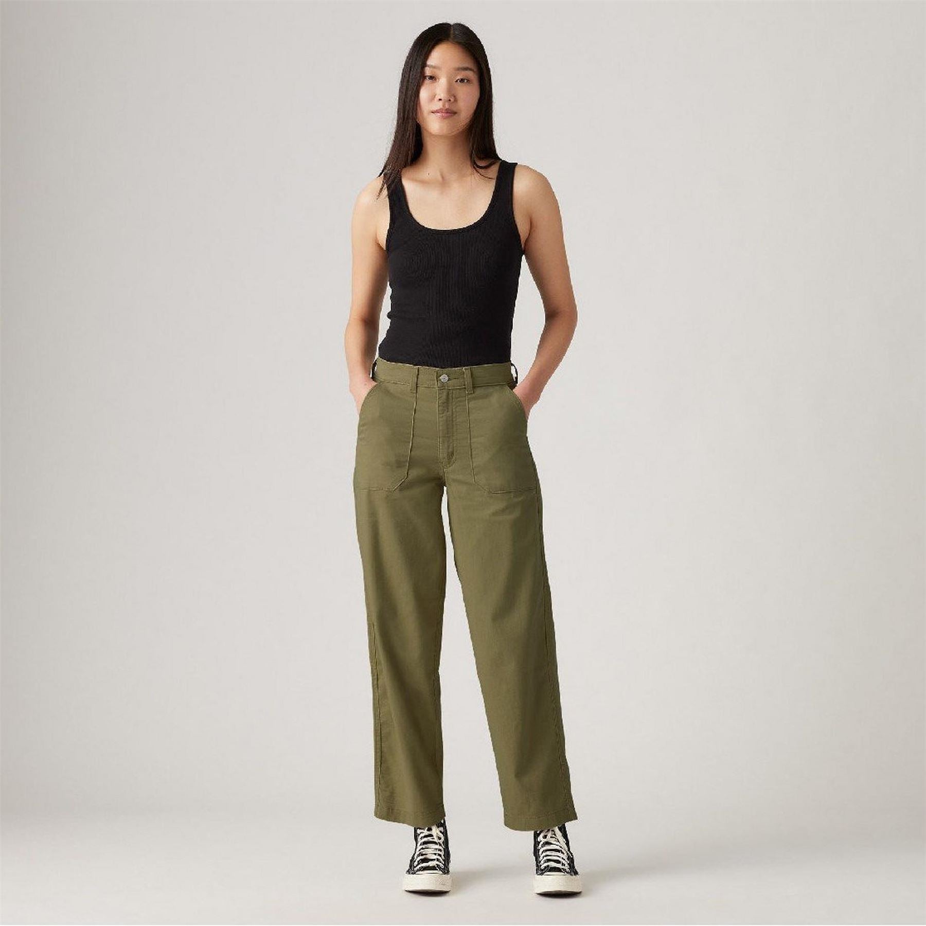 Levis Utility Straight Leg Trousers