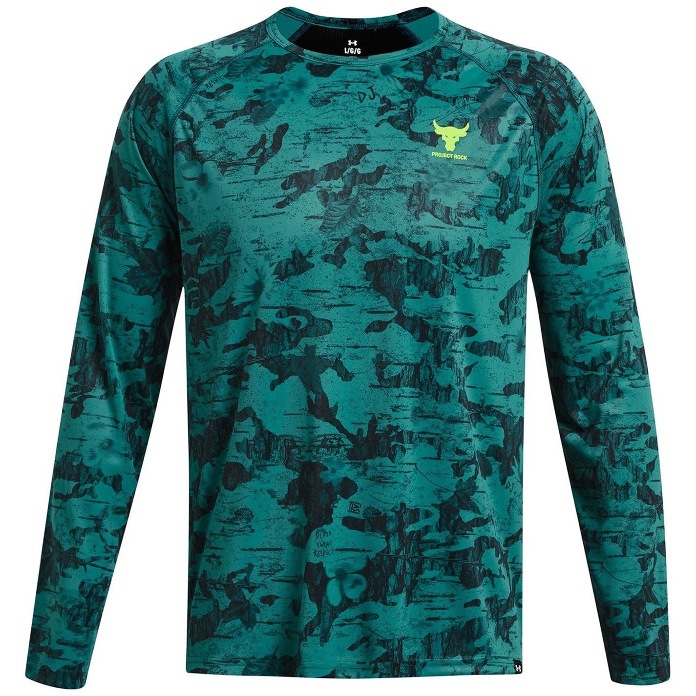 Under Armour Mens Armour Pjt Rck Isochill Ls Gym Top