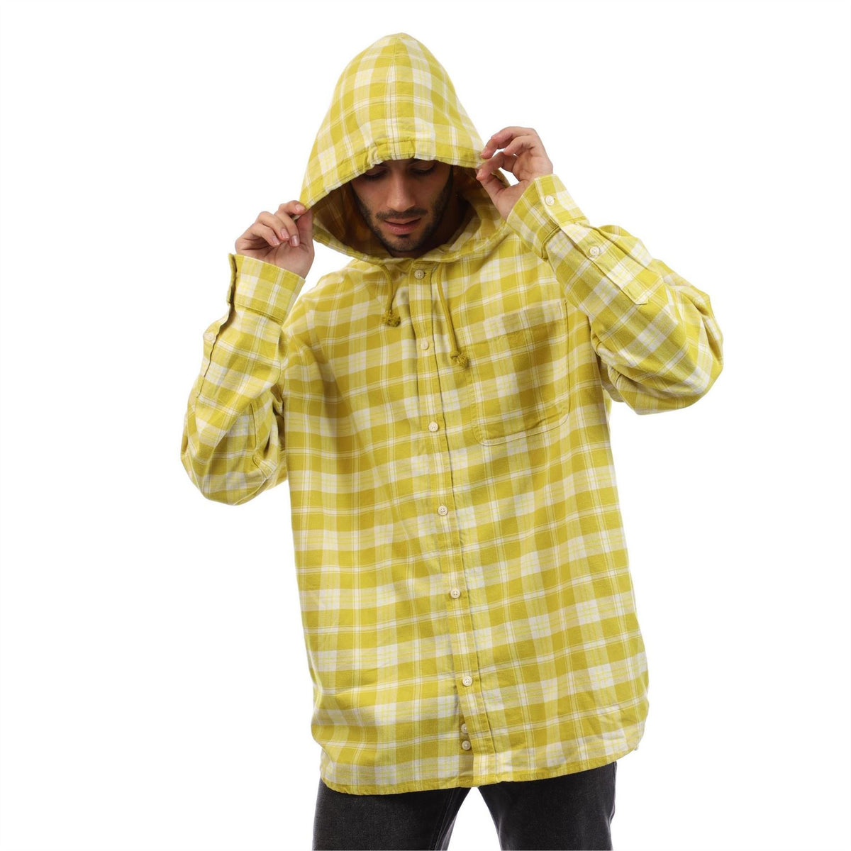 Diesel Dewny Hooded Neck Long Sleeve Shirt