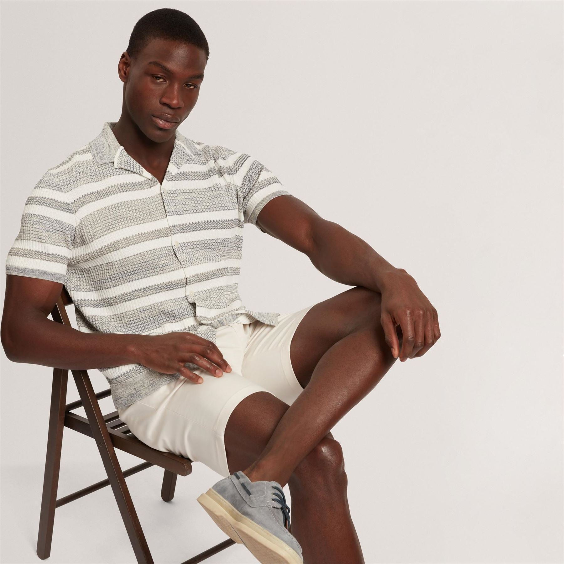 Ted Baker Ss Relx Strpshrt Sn62