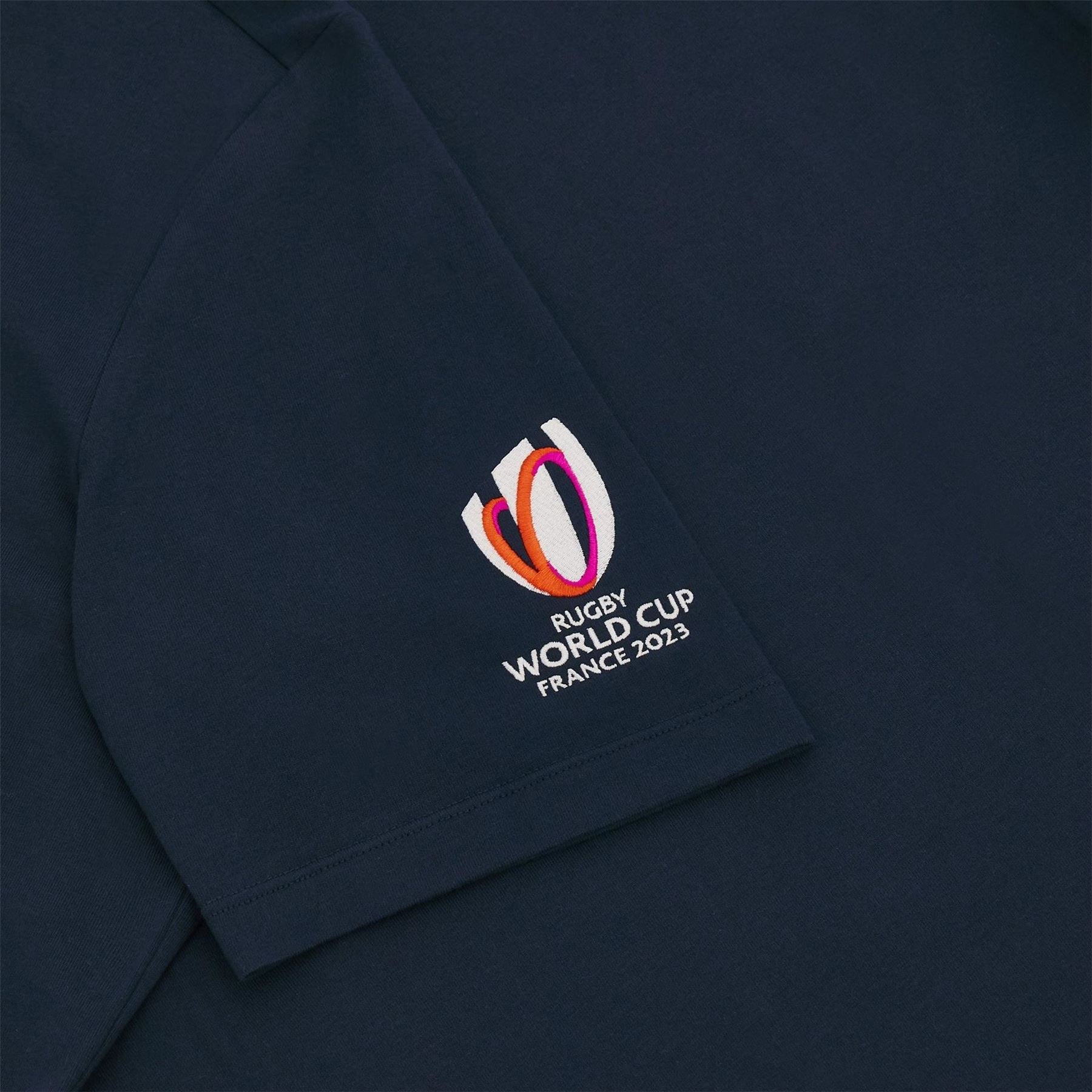 Macron Mens Rugby World Cup Bordeaux T-Shirt 2022 2023