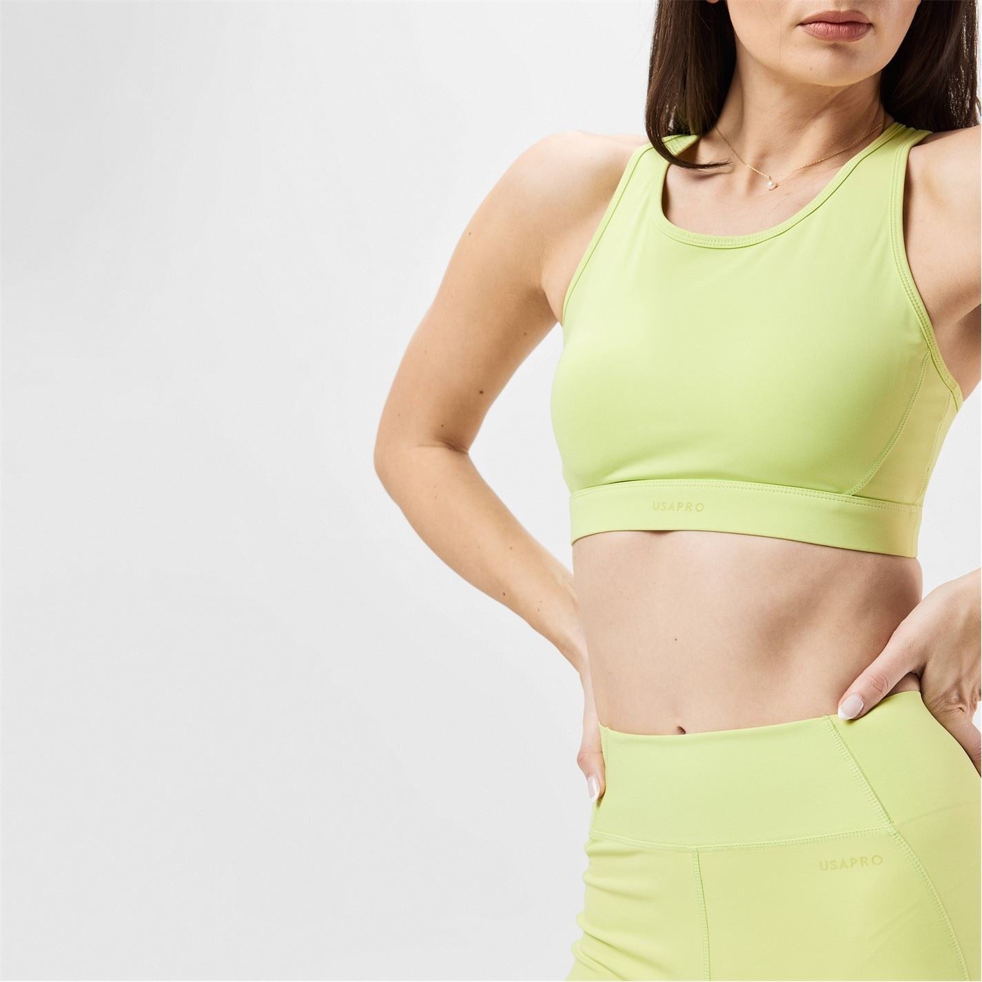 USA Pro Core Racer Back Sports Bra Ladies