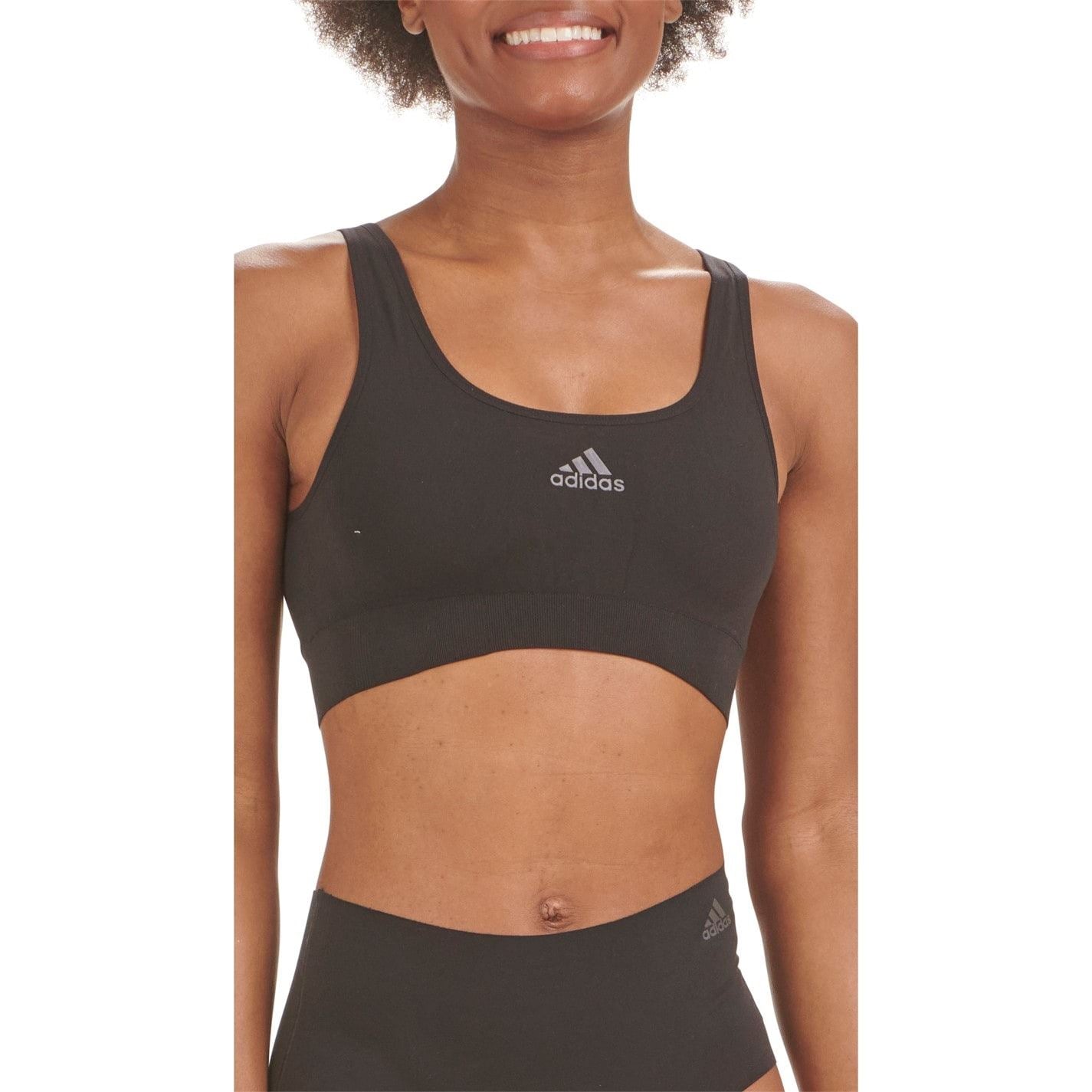 adidas Sport Active Seamless Micro Stretch Scoop Lounge Bra