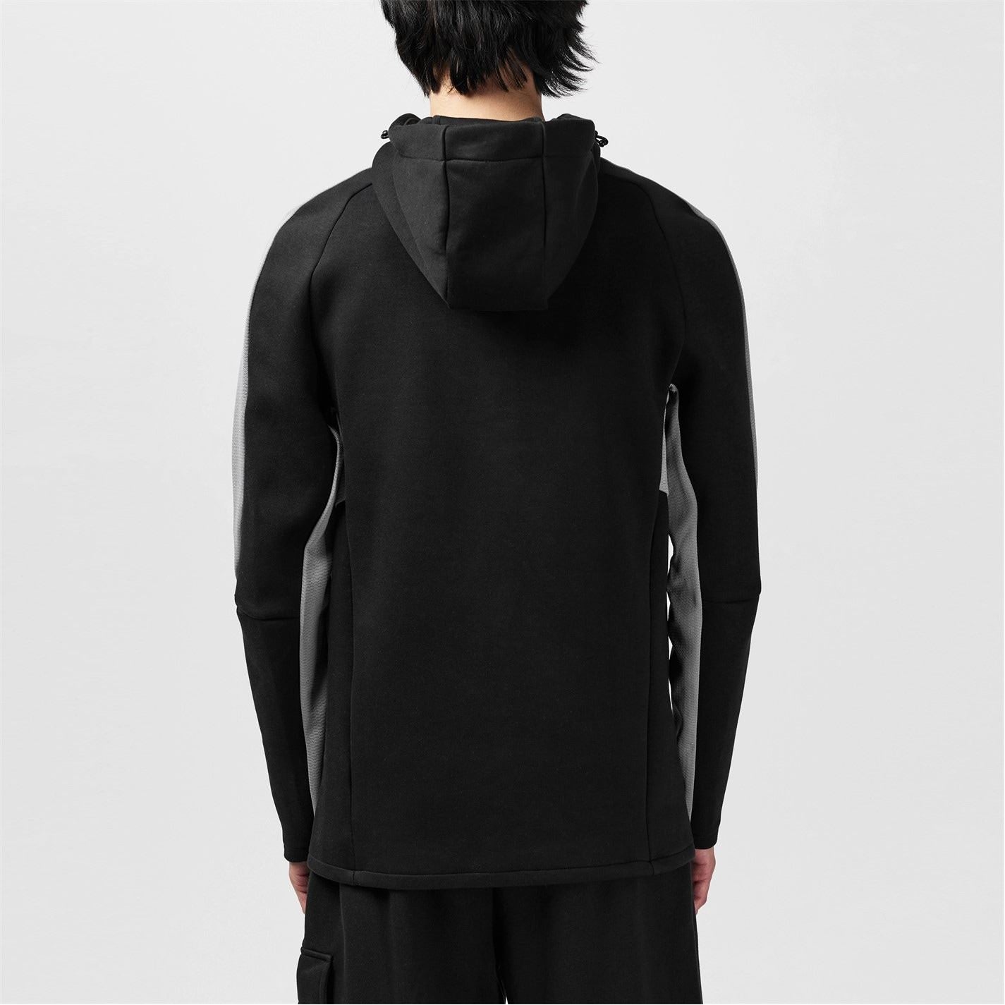 Puma Full Zip Hooded Hip Length Relaxed Fit Top