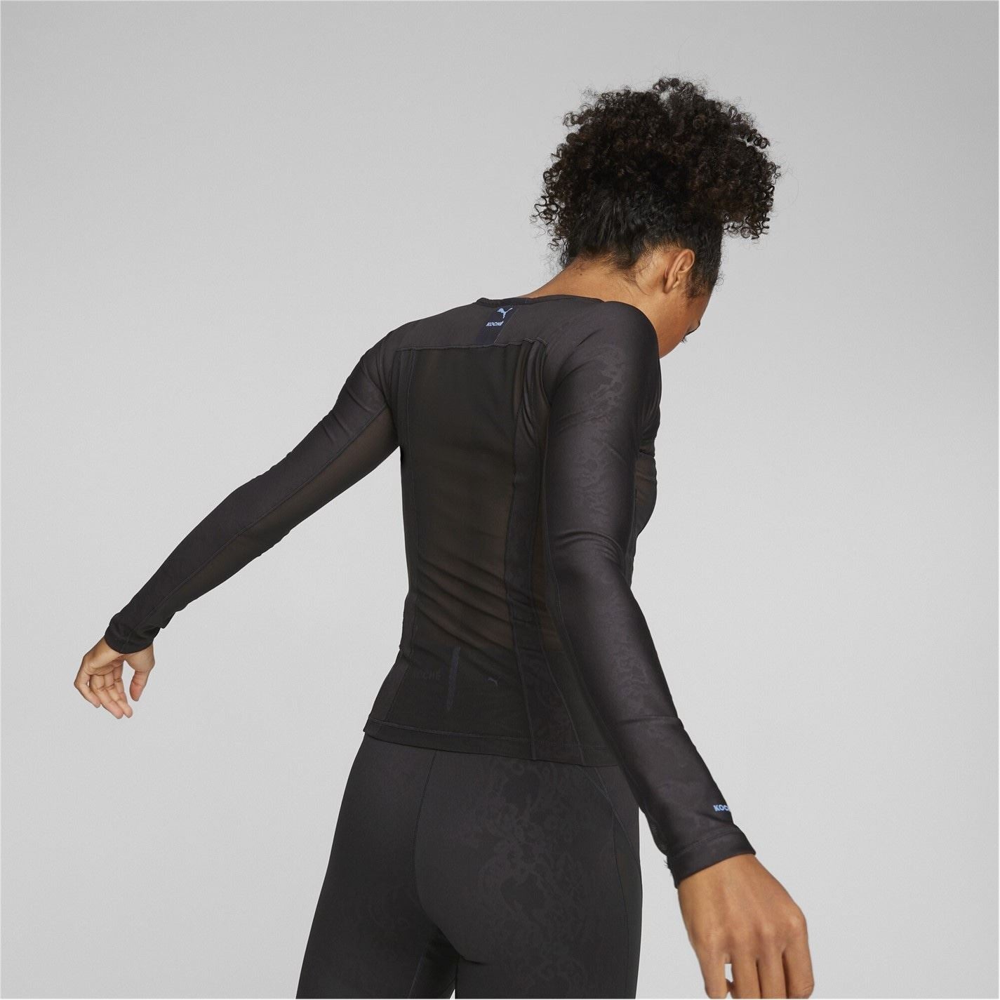 Puma Skinny Fit Long Sleeve Crew Neck T-Shirt