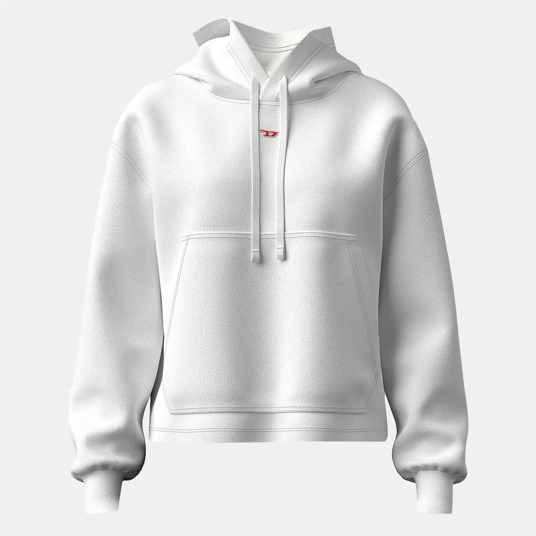 Diesel Jaral Hooded Neck Long Sleeve Oversize Sweatshirt