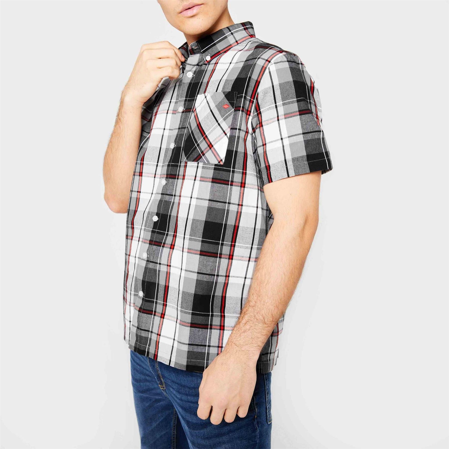 Lee Cooper Mens Cooper Check Shirt