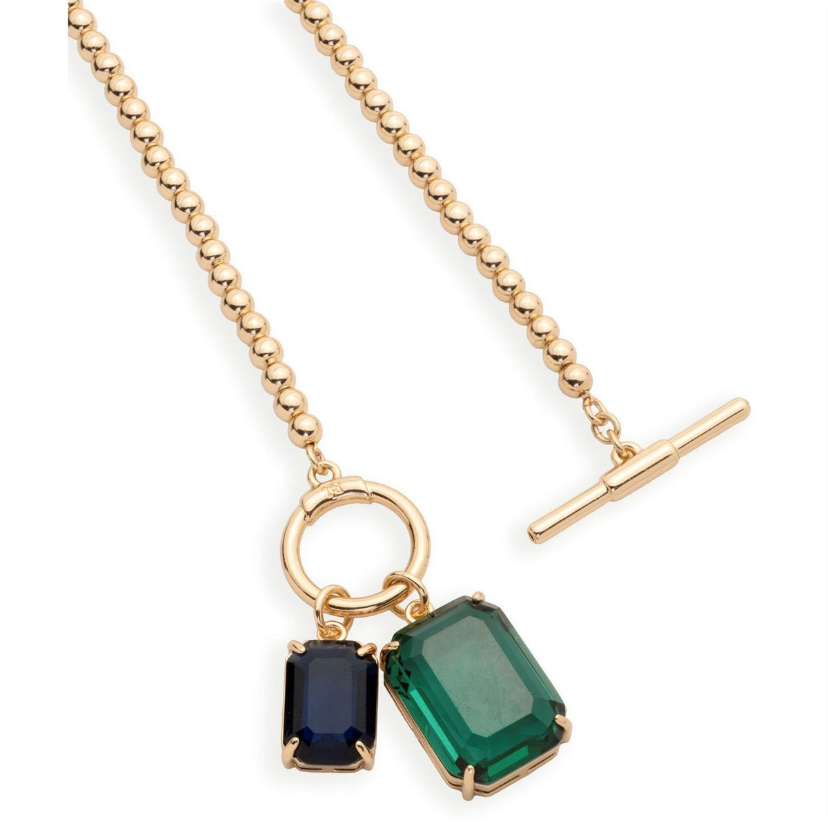 Lauren by Ralph Lauren Ralph Lauren Gold Tone  And  Colourful Stone Beaded Necklace