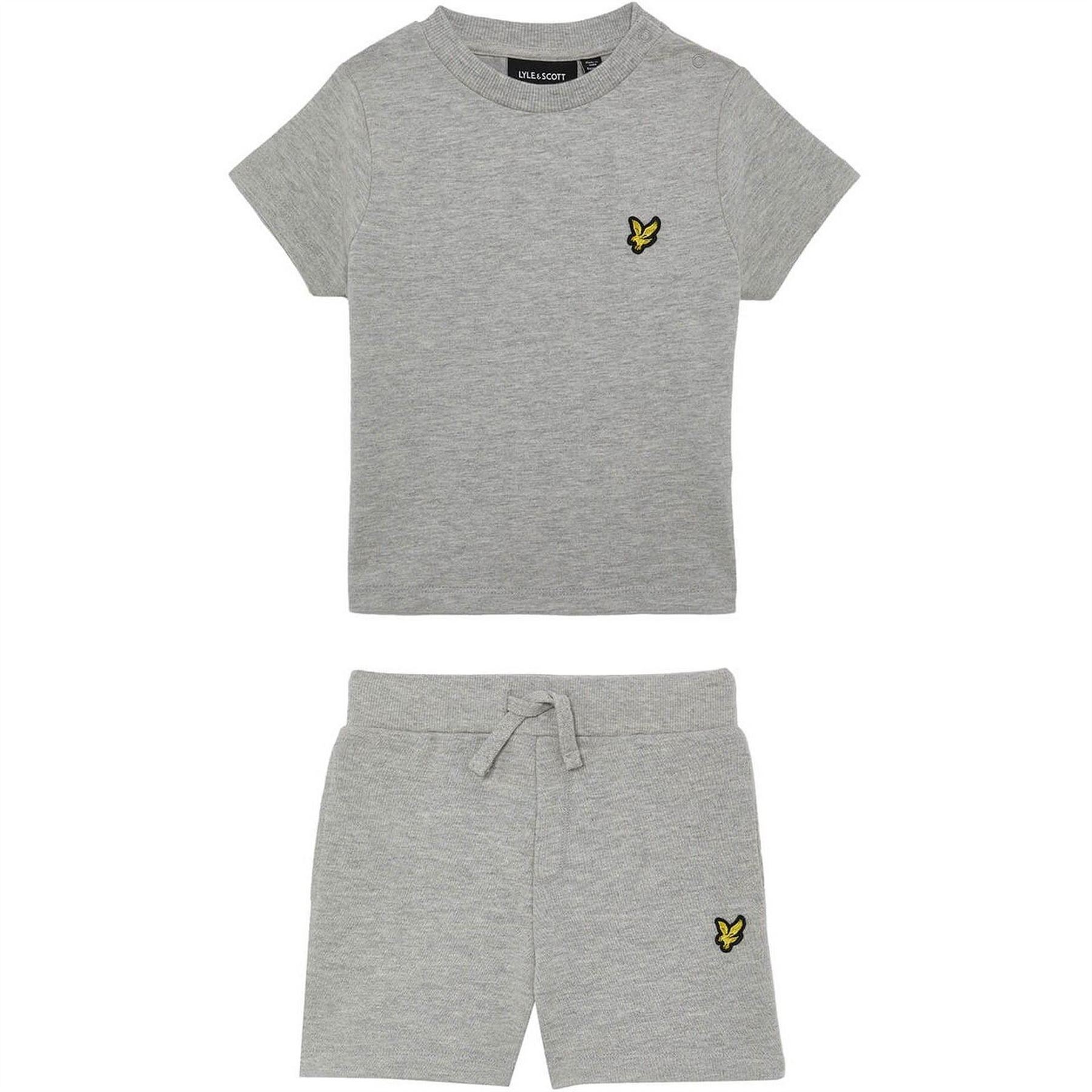 Lyle and Scott Tee Short Set In62