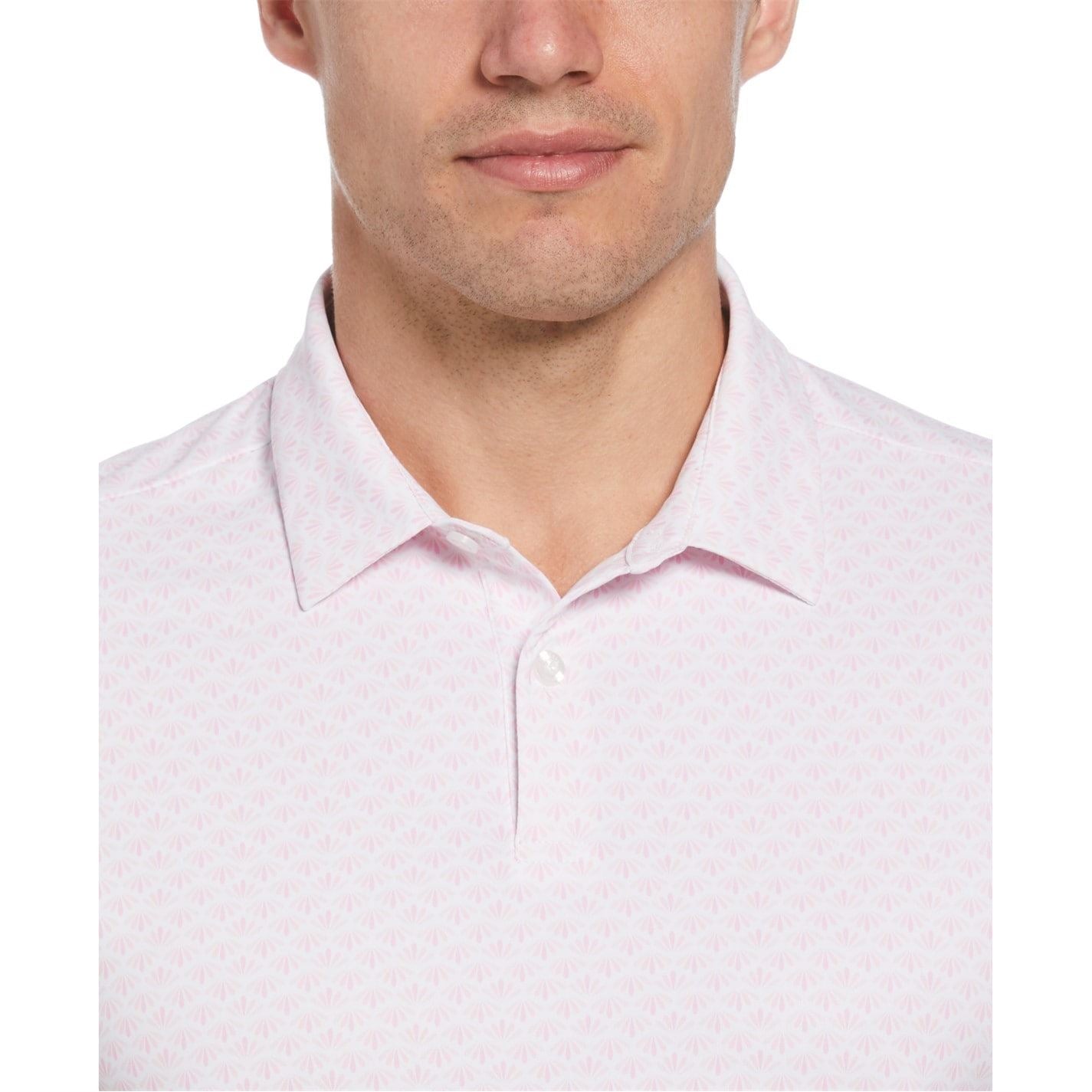 Original Penguin Golf Retro Geo Print Regular Fit Shirt