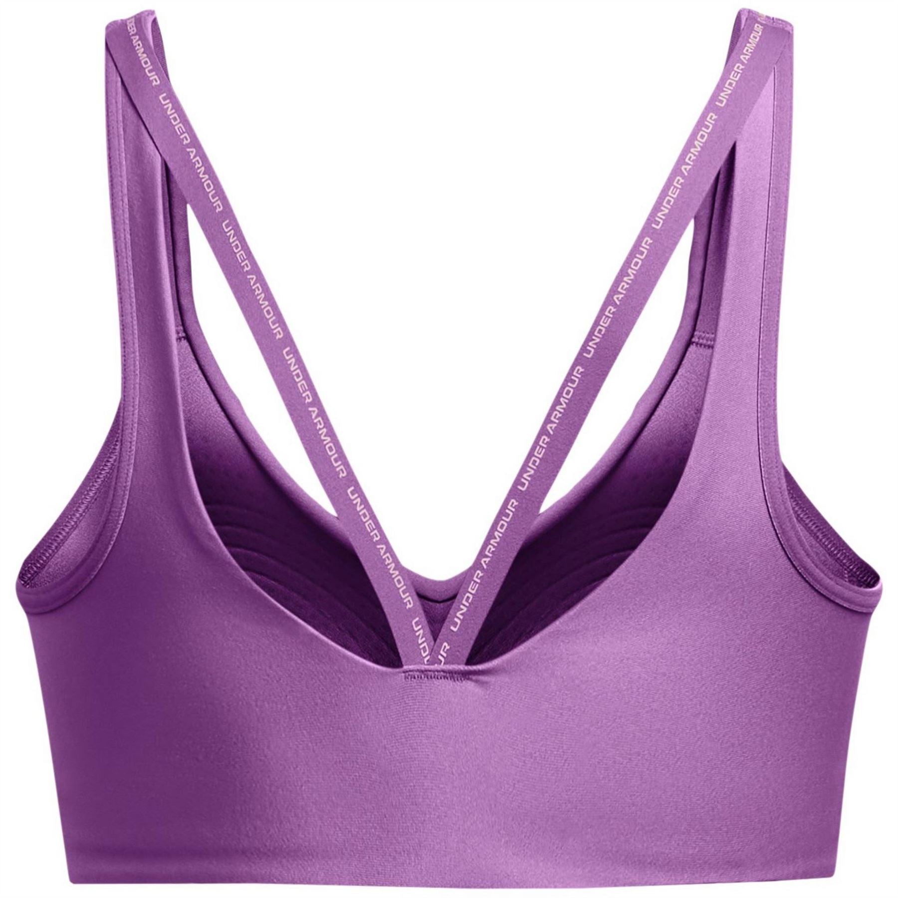 Under Armour Infin V-Neck Cropped Compression Bra