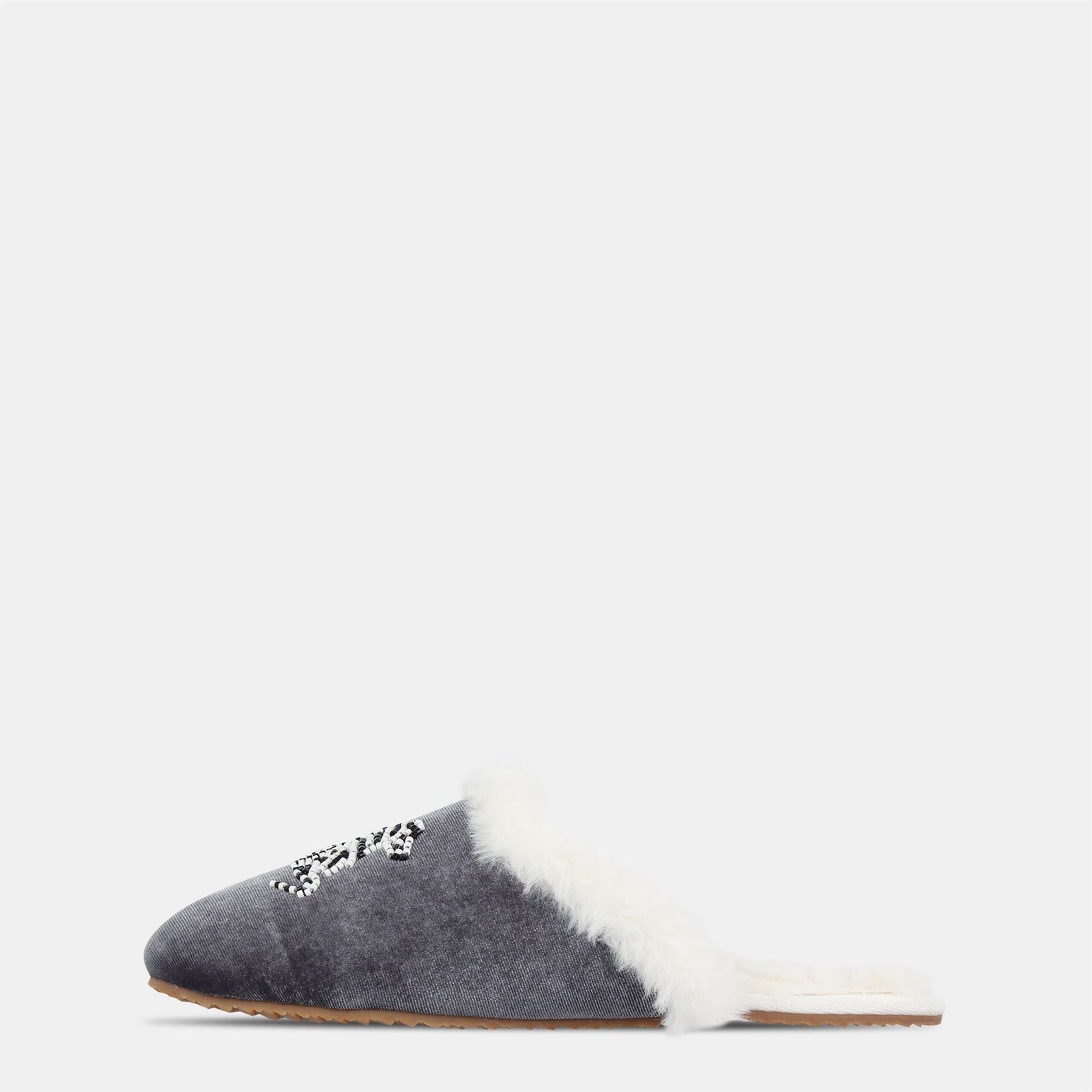 Biba Embroidered Closed Toe Mules