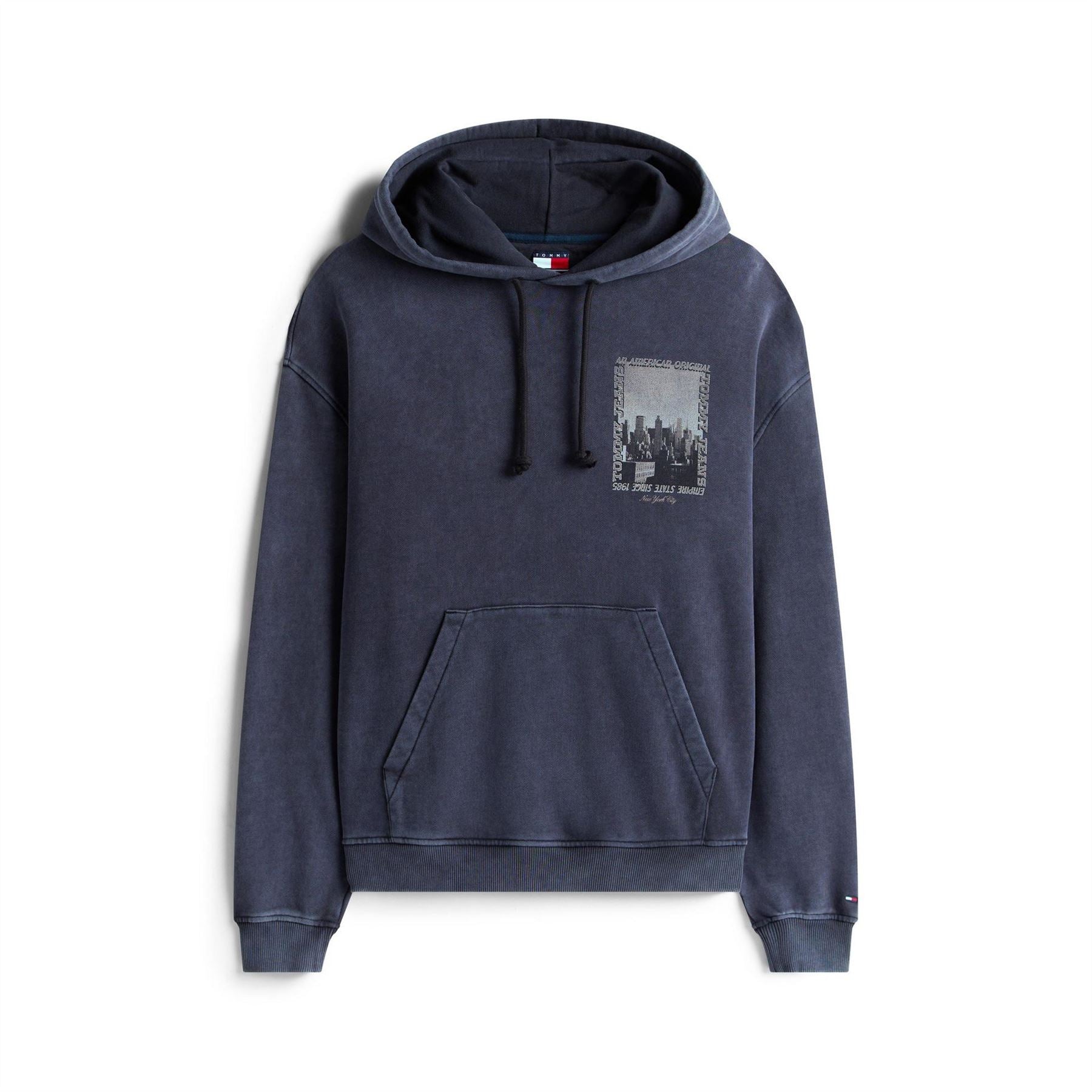 Tommy Jeans Graphic Hooded Neck Drop Shoulder Sweatshirt