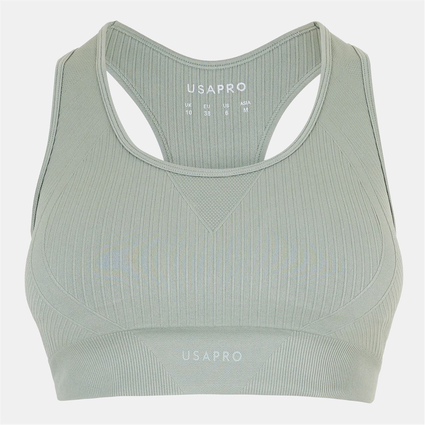 USA Pro Core Seamless Crop Sports Bra