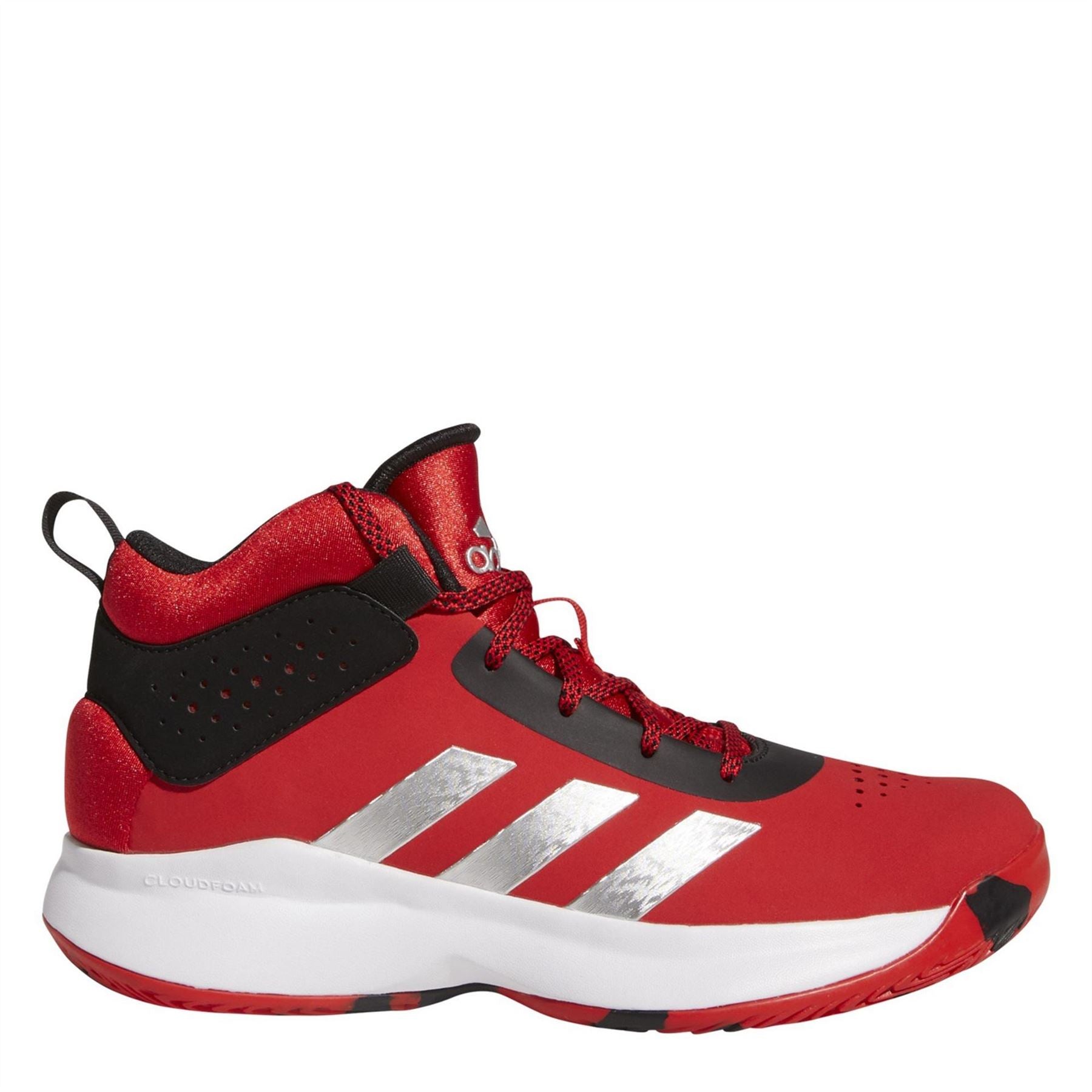 adidas Cross Em Up 5 Mid Top Lace-Up Sneakers