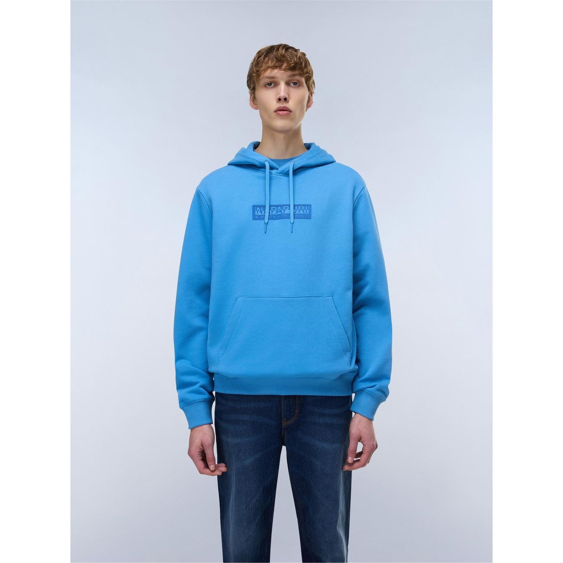 Napapijri Box Logo Hooded Regular Fit Sweatshirt