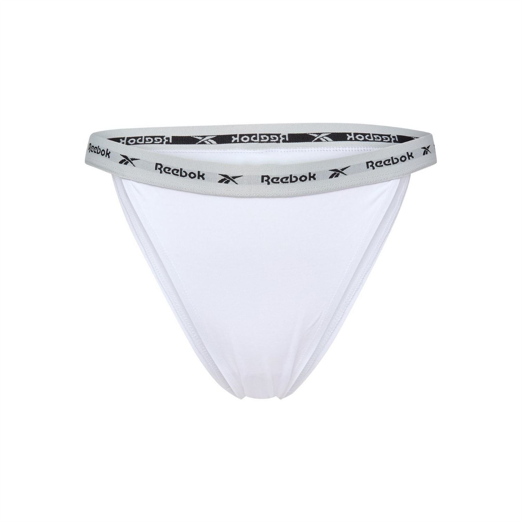 Reebok Womens 3 Pack Tanga Briefs Kathy