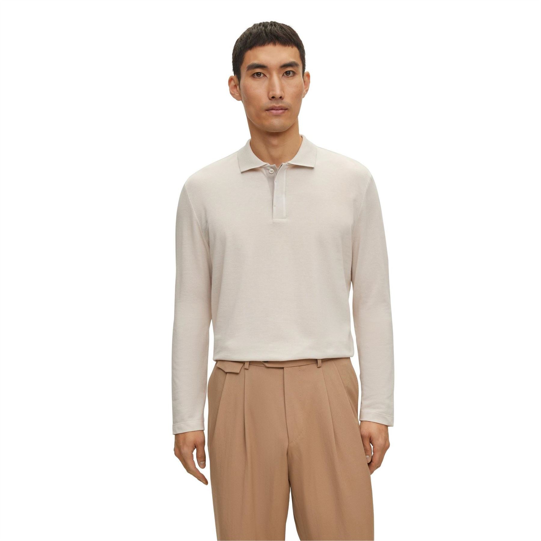 Boss Parker Long Sleeve Polo Shirt
