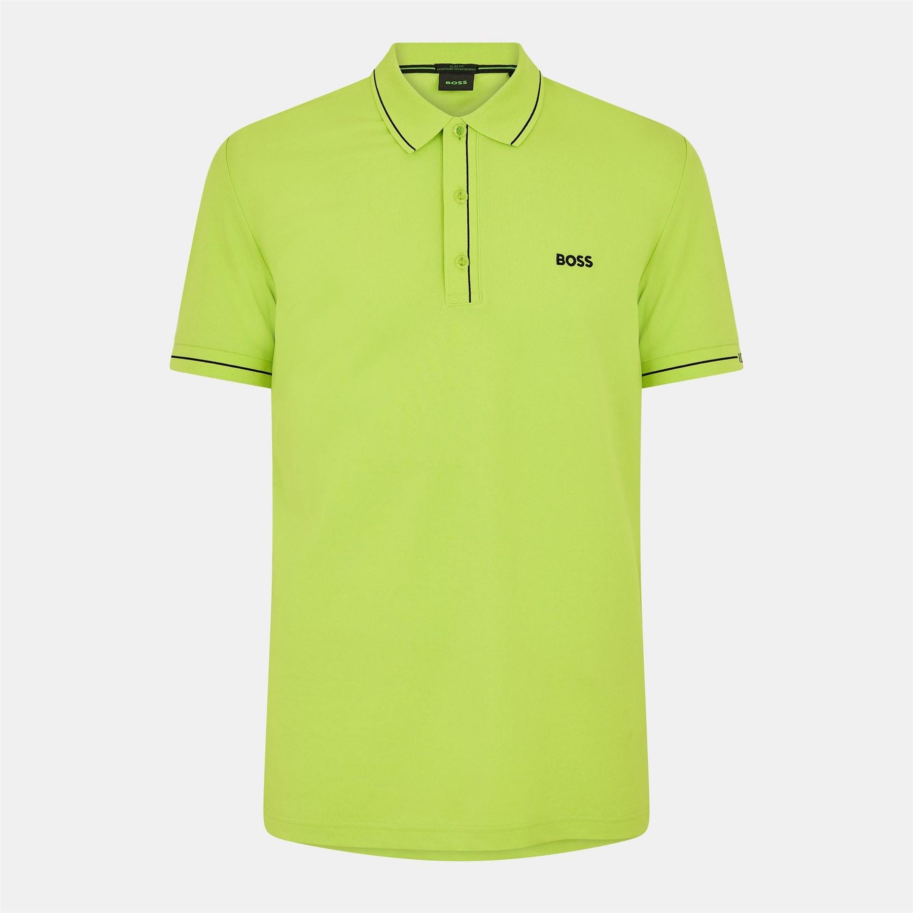 Boss Collared Neck Short Sleeve Regular Fit Shirt
