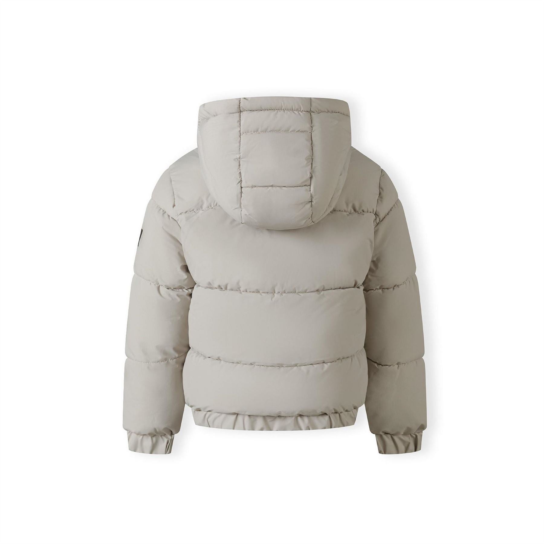 Minoti Boys Ripstop Jacket High Collar Elastic Cuffs Grey